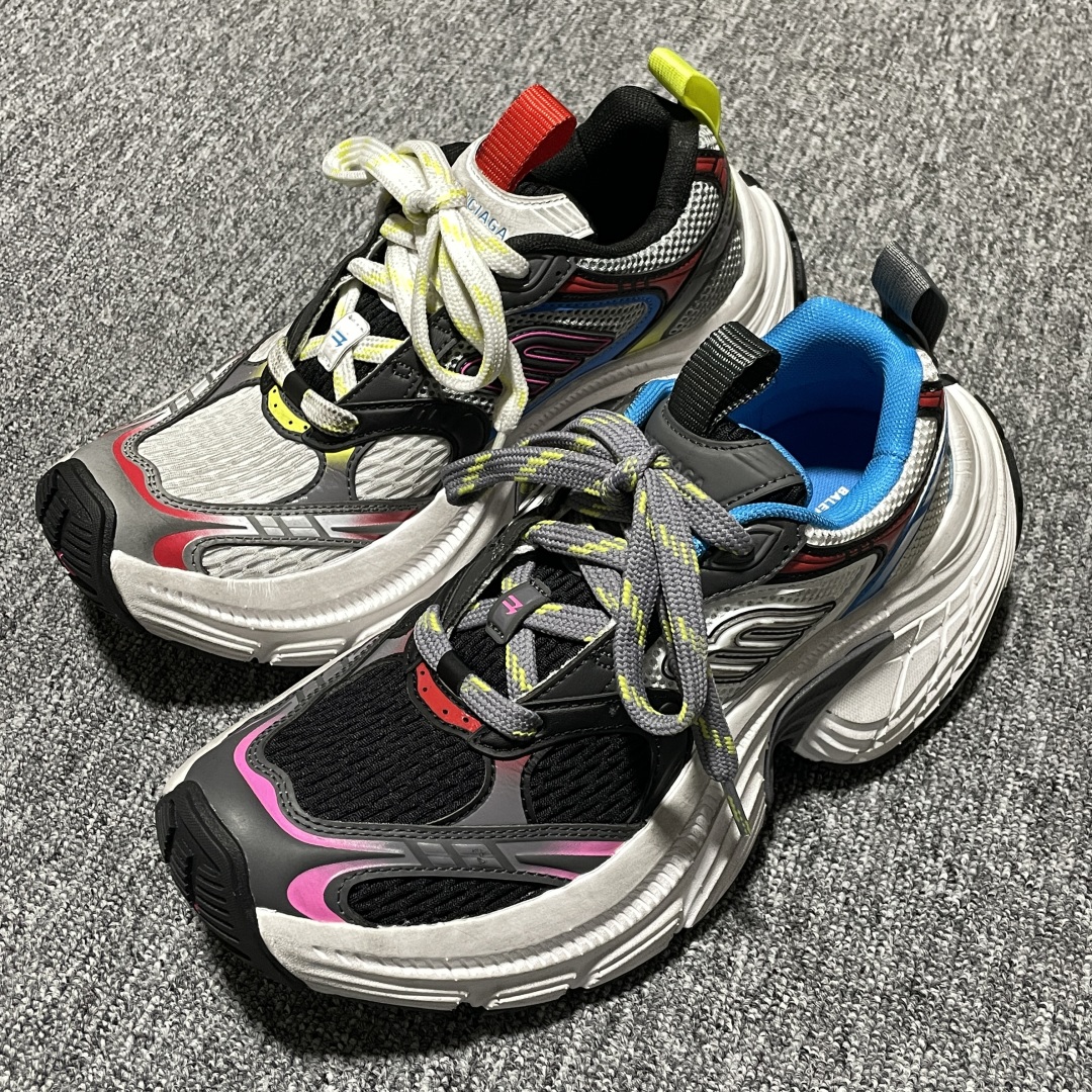   Balenciaga 巴黎世家 10XL 复古老爹鞋  W2MV7 1980 专柜同步包装 原装大盒