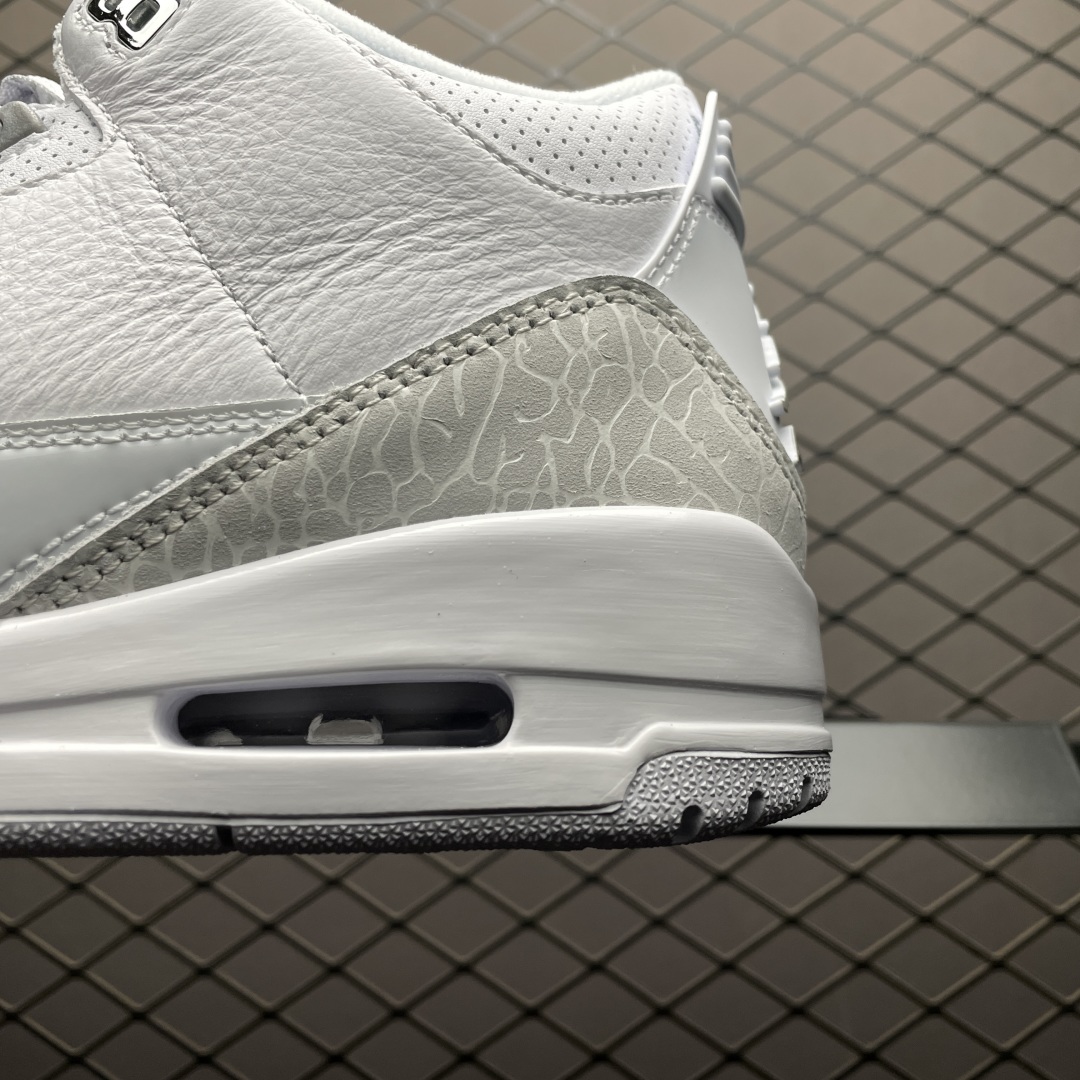   Air Jordan 3 AJ3乔3 文化篮球鞋 CT8532-111 专业AJ大厂出品 主力合作工