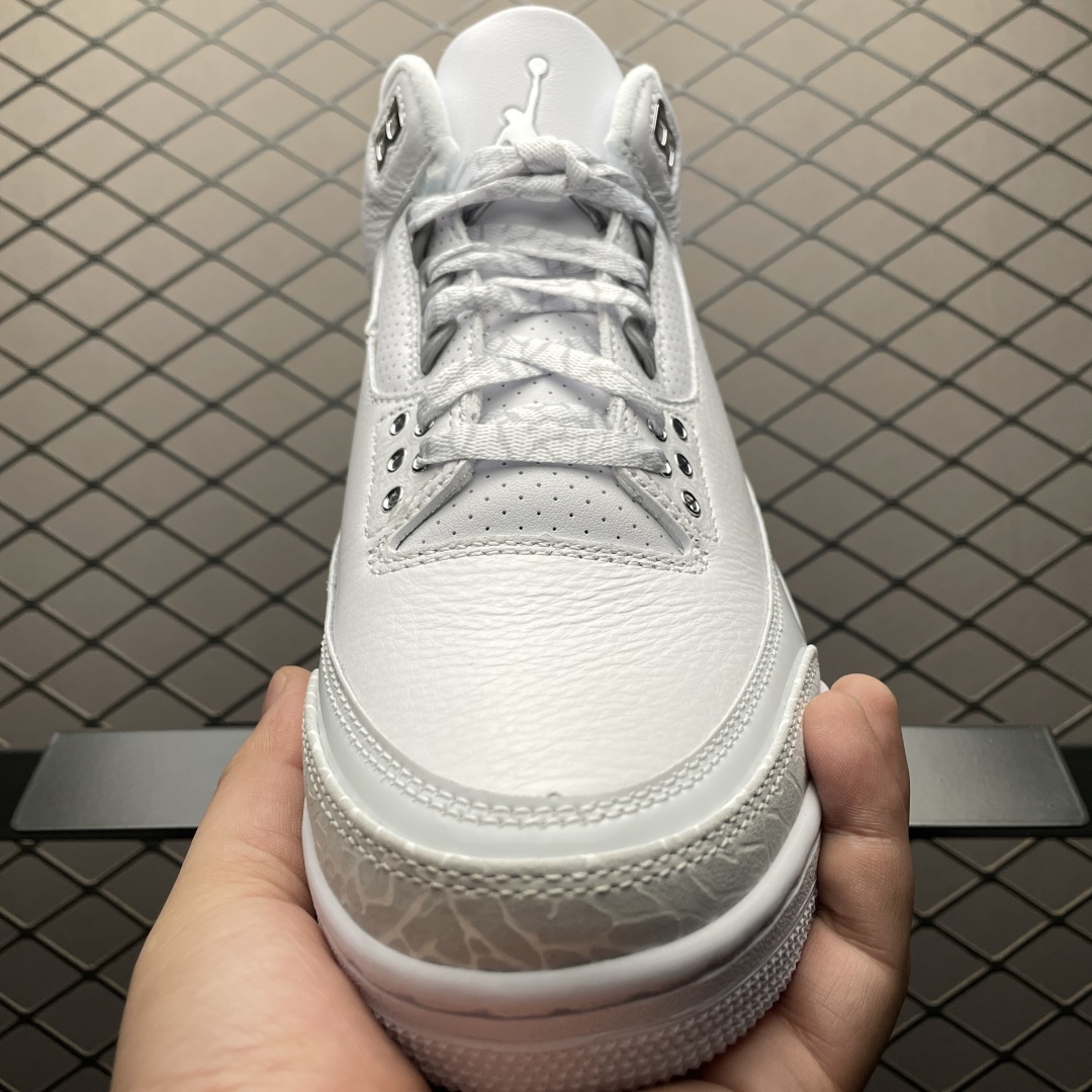   Air Jordan 3 AJ3乔3 文化篮球鞋 CT8532-111 专业AJ大厂出品 主力合作工