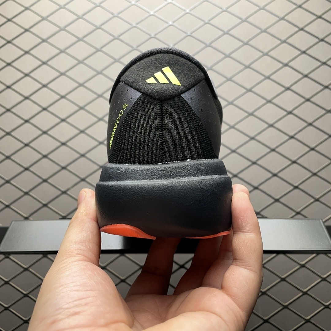 本地💰180 纯原 AD 阿迪 Adizero EVO 低帮休闲跑步鞋 JR3414 新版本出货 区别市面通货品质 尺码：39 40 40.5 41 42 42.5 43 44 44.5 45 编号：23TDEF131