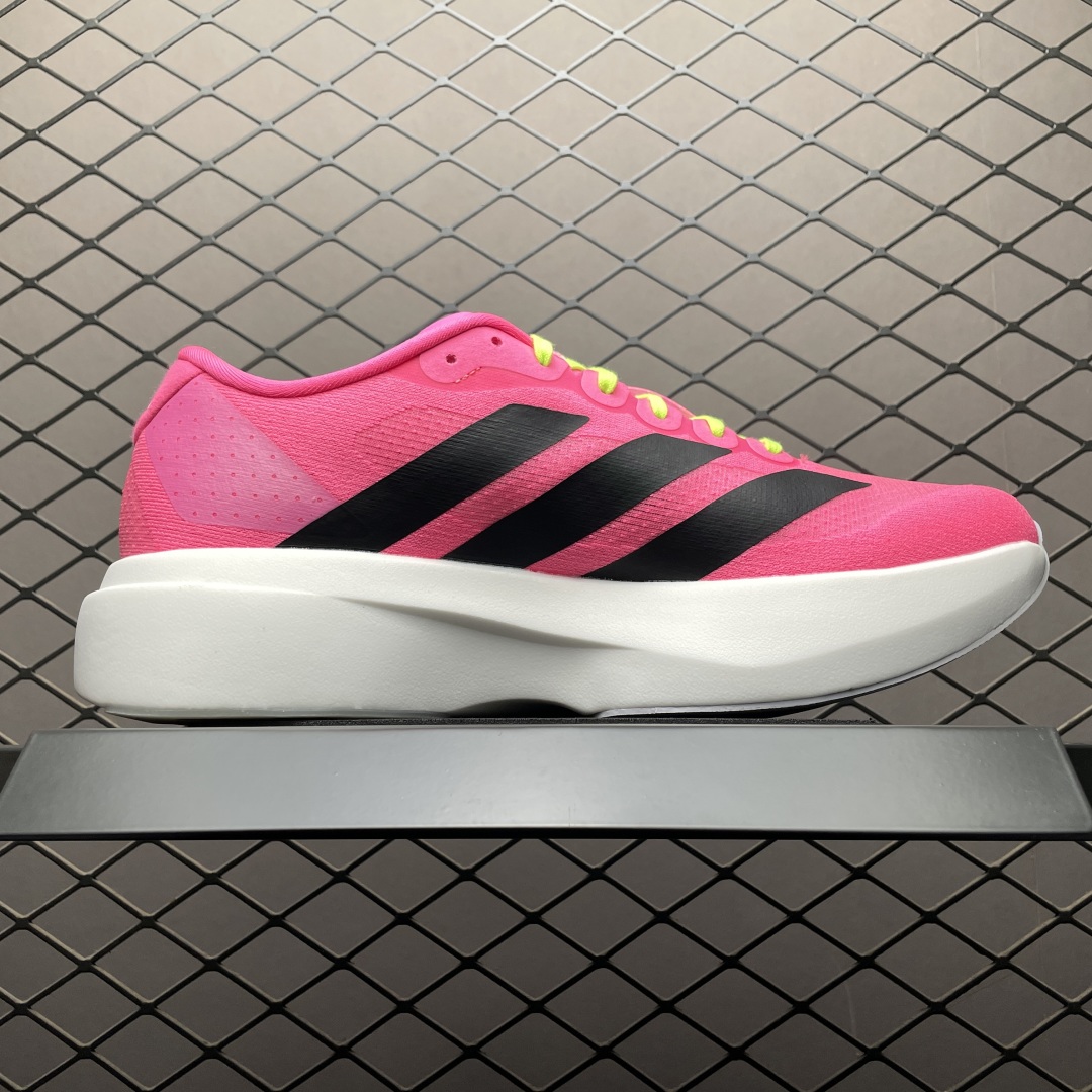   AD 阿迪 Adizero EVO 低帮休闲跑步鞋 JS4455 新版本出货 区别市面通货品质 尺码