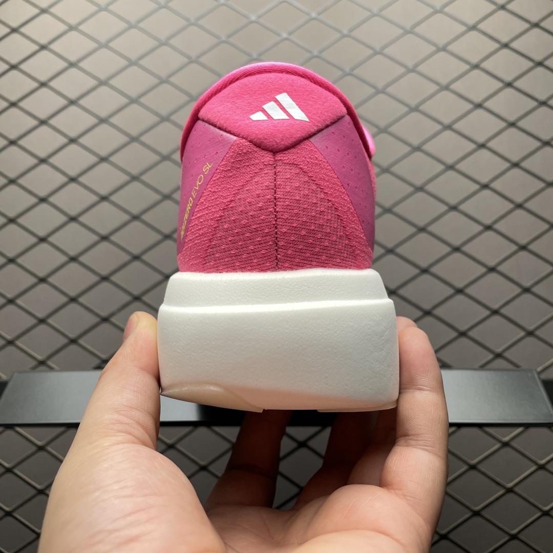   AD 阿迪 Adizero EVO 低帮休闲跑步鞋 JS4455 新版本出货 区别市面通货品质 尺码