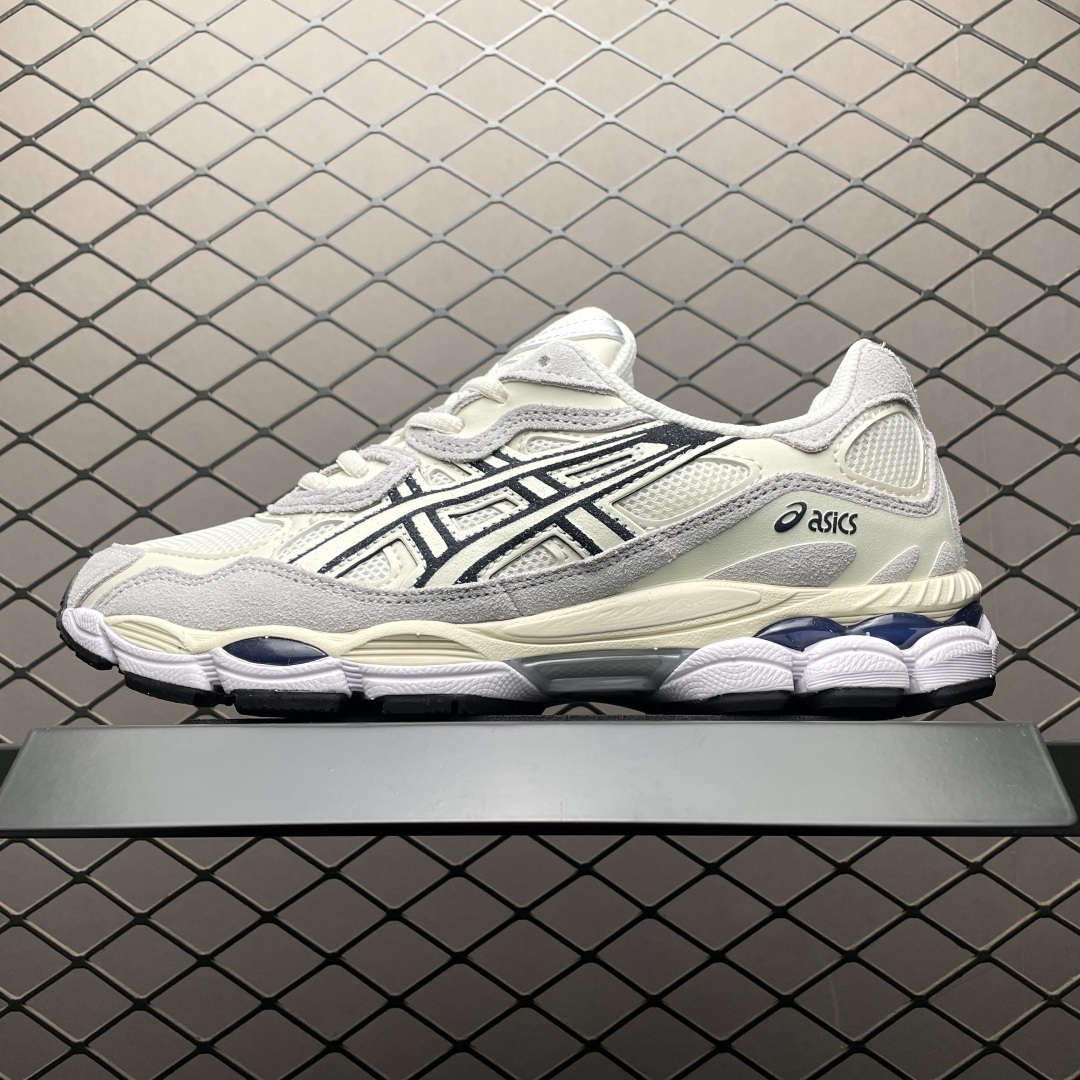   Asics 亚瑟士 GEL-NYC 低帮运动休闲跑步鞋 1203A788-101 平台专供品质 区别