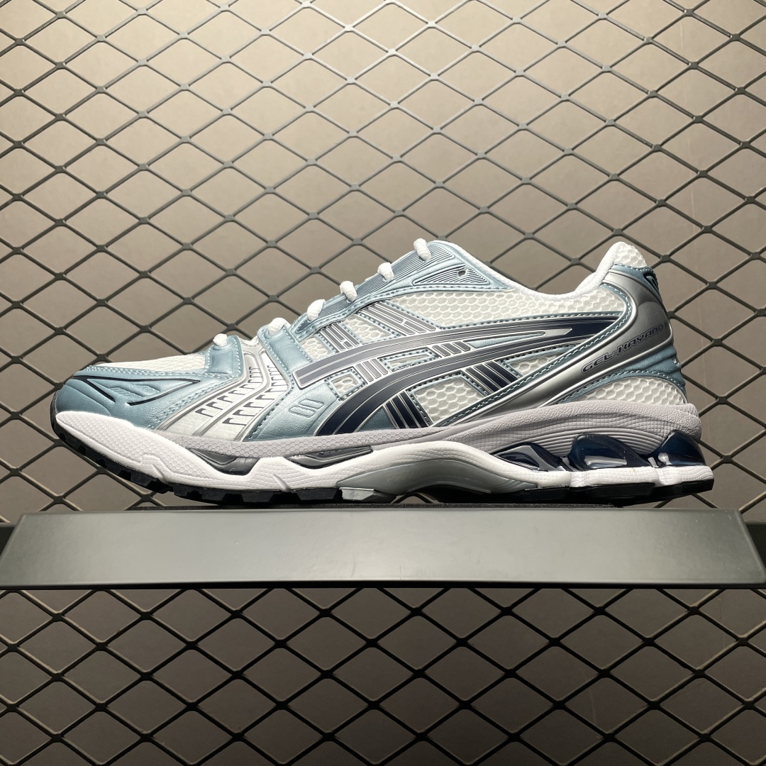  Asics 亚瑟士 GEL-Kayano 14 低帮运动休闲跑步鞋 1203A537-106 高端零售