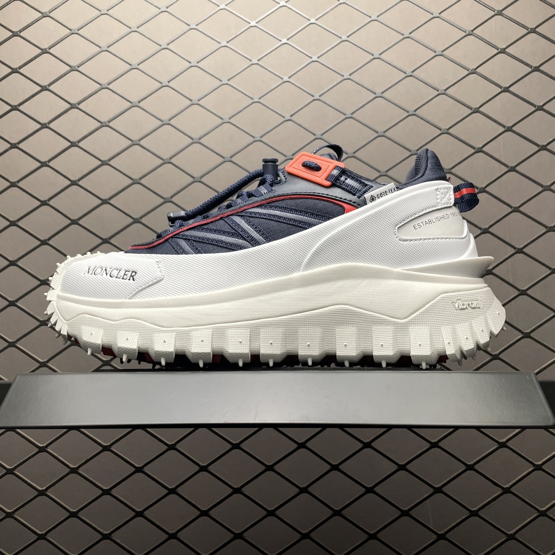   Moncler 盟可睐/蒙口 Trailgrip GTX 抗撕裂材质山地户外鞋 鞋身采用Cordur