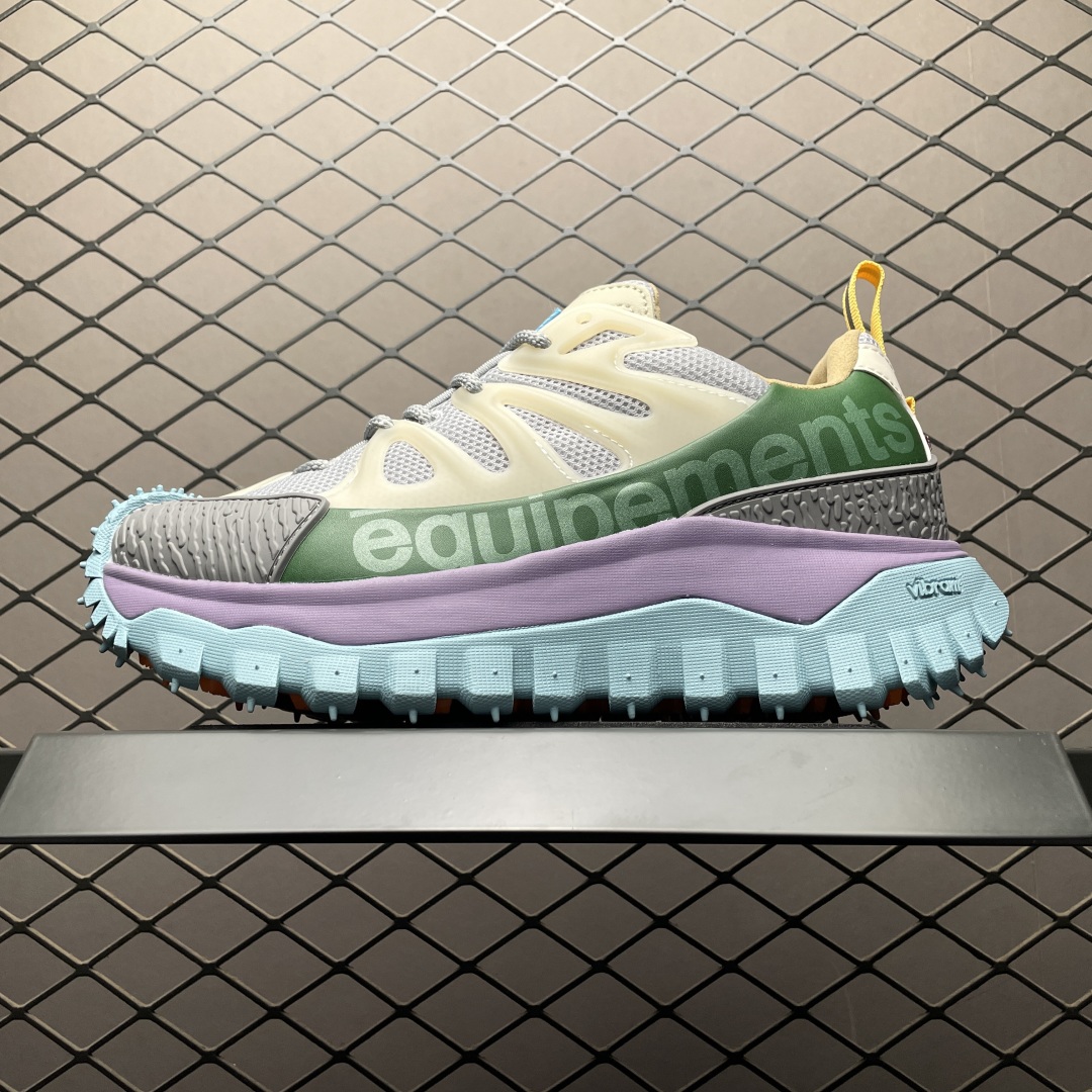   Moncler 盟可睐/蒙口 Trailgrip GTX 抗撕裂材质山地户外鞋  鞋身采用Cordu