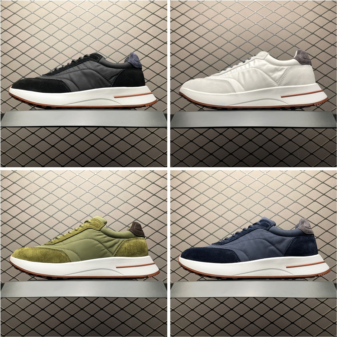 Loro Piana Summer Charms Walk 13 Suede LP 诺悠翩雅 男士皮革休