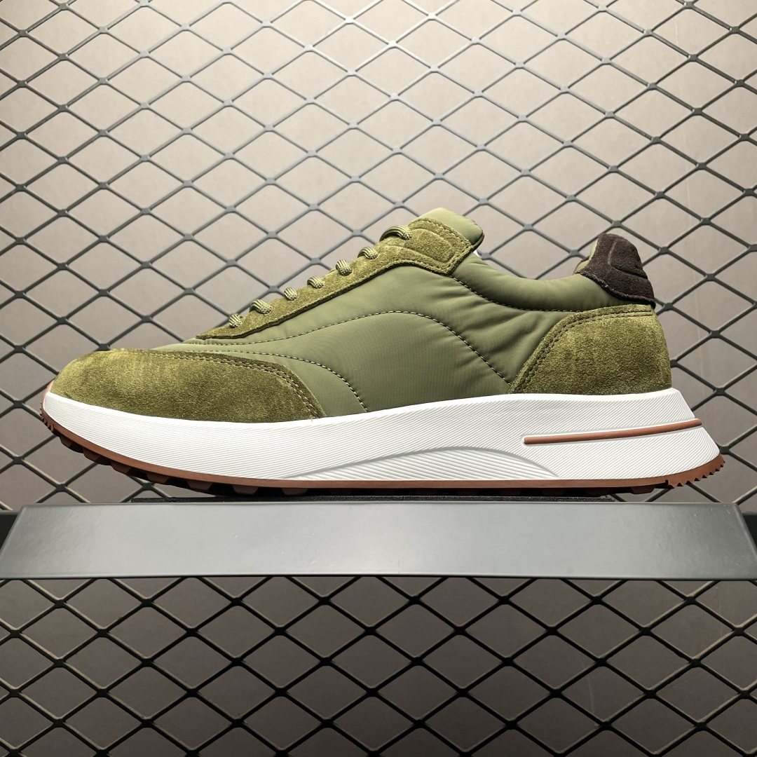 Loro Piana Summer Charms Walk 13 Suede LP 诺悠翩雅 男士皮革休