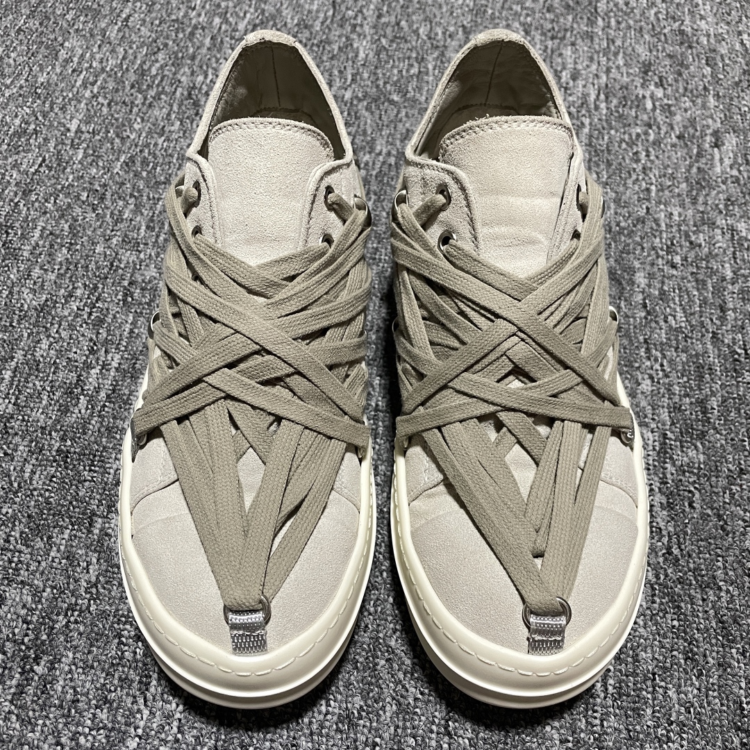  Rick Owens RO Mega 瑞克·欧文斯 疯狂绑带 高端零售外贸平台专供版 原鞋开发拆解原版