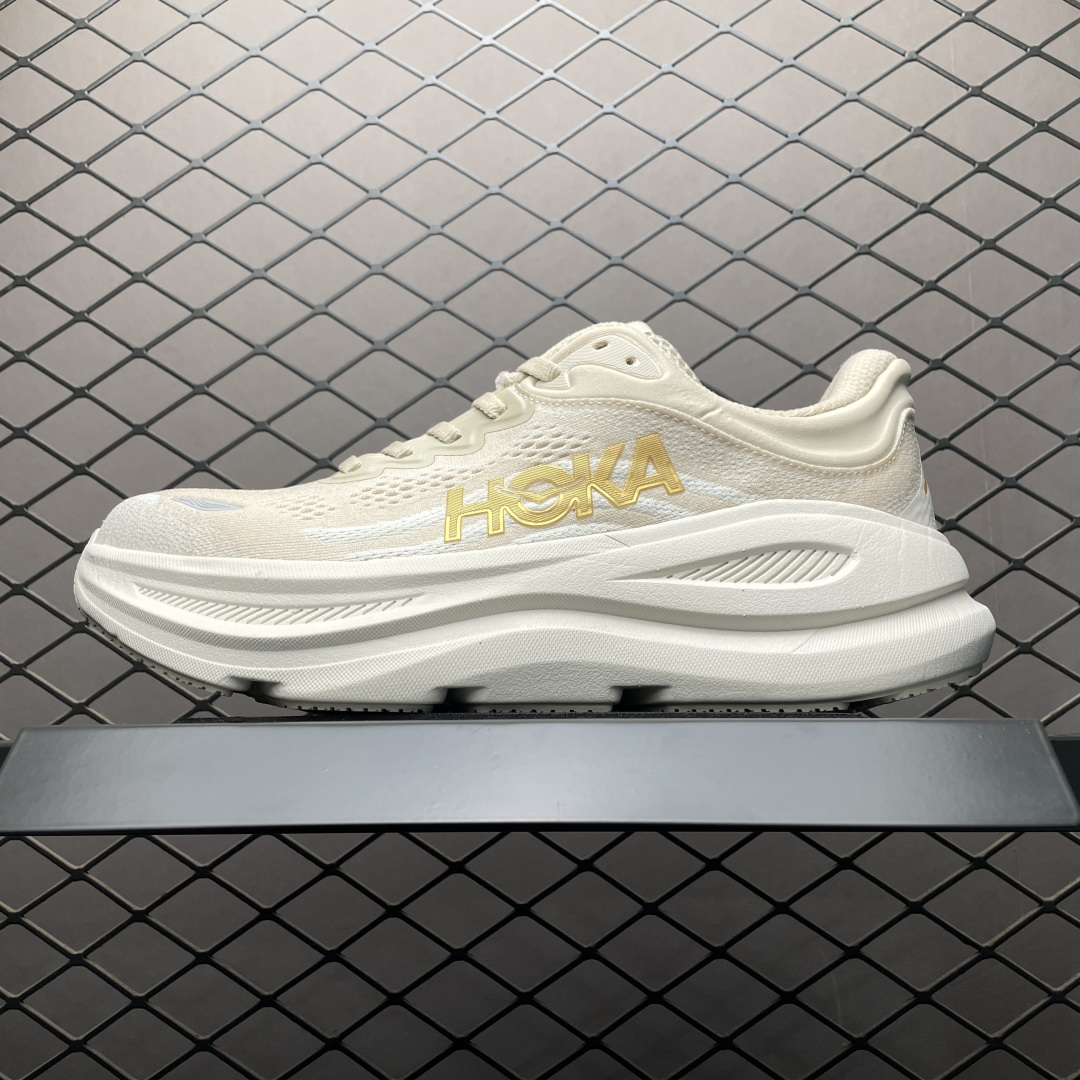 💰550 純原Hoka Bondi 9 幫帶9 網面透氣跑步鞋 1162011 尺碼： 36 36.5 37 38 38.5 39 40 40.5 41 42 42.5 43 44 45 編號：25YEFF54