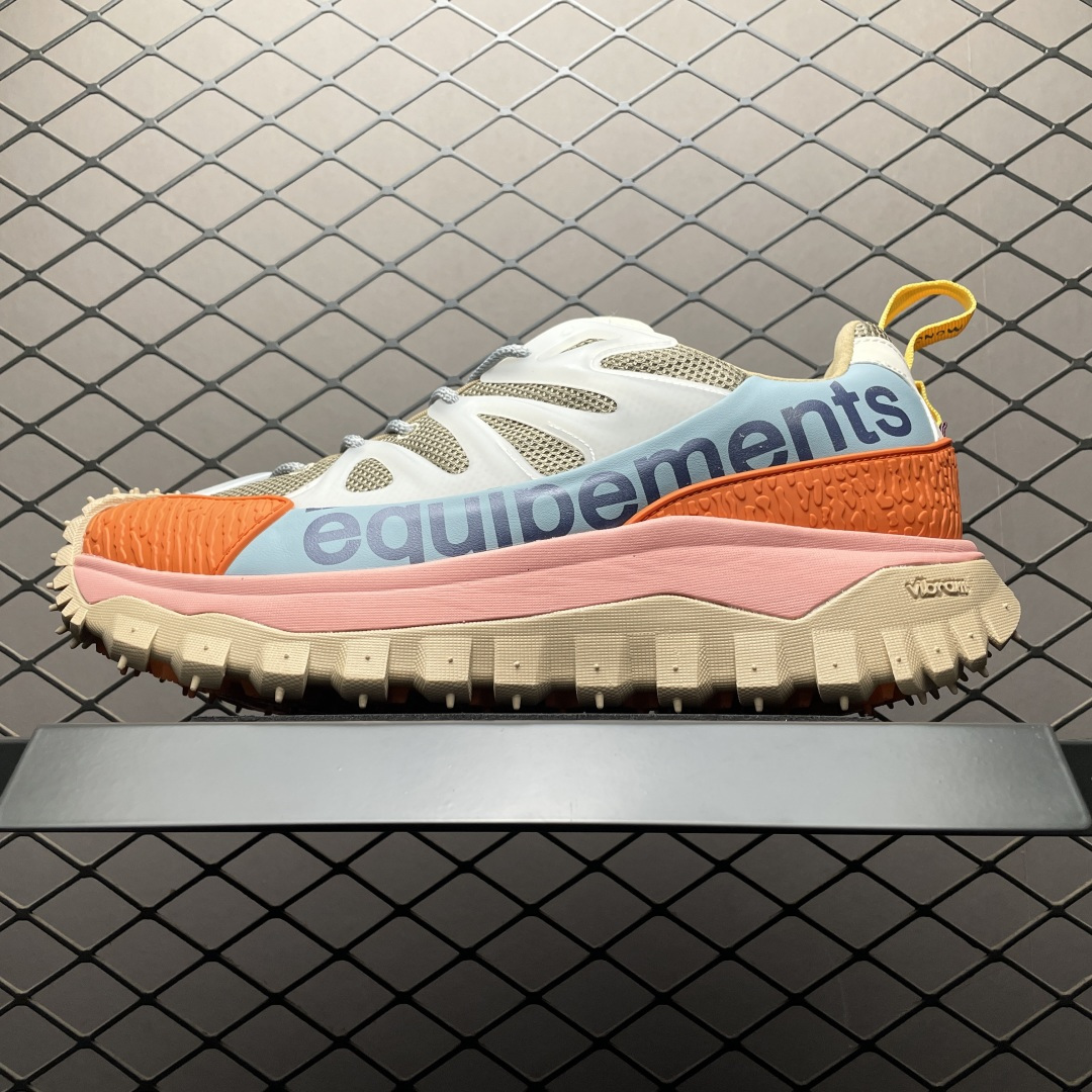 💰820 Moncler 盟可睞/蒙口 Trailgrip GTX 抗撕裂材質山地戶外鞋  鞋身採用Cordura防撕裂尼龍/Gore-Tex防水材質 中底內建全掌碳板 支撐效能拉滿 側邊3M反光帶 鞋底搭載Vibram外底提供超強的抓地