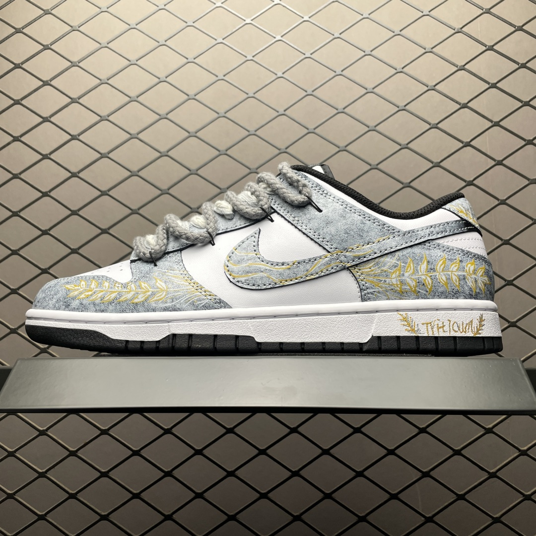 💰640 純原NK Dunk Low 客制款 低幫休閒板鞋 DD1391-100 尺碼：40 40.5 41 42 42.5 43 44 45 46 編號：33YEFFJ