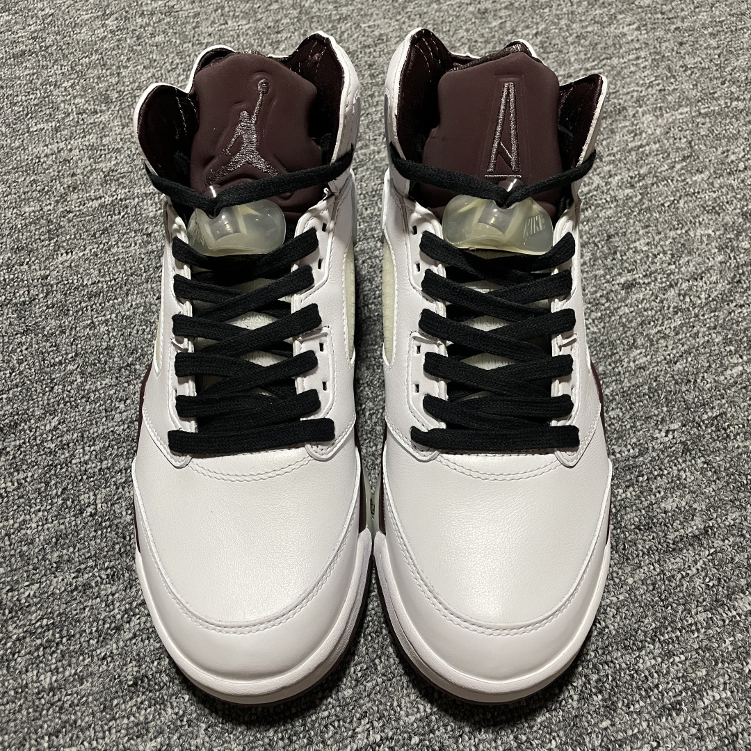 純原A Ma Maniére x Air Jordan 5 Retro AJ5喬5 聯名款文化籃球鞋 IB1528-100頭部一線大廠OG出品 原鞋定版開發 原廠皮料原廠資料打造 高階外貿零售專供 最高限度還原官方 尺碼：40 40.5 4