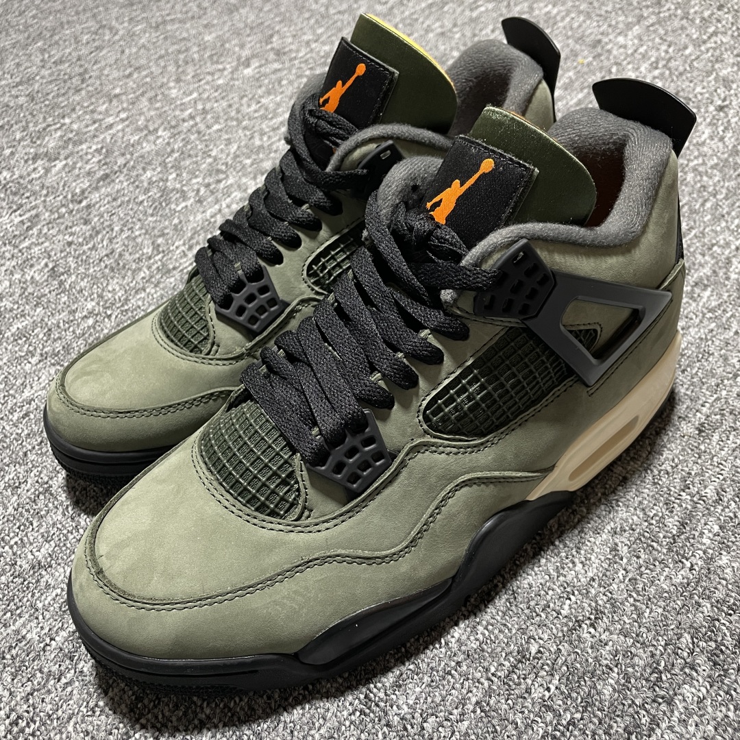  纯原 Undefeated x Air Jordan 4 OG AJ4乔4 五道杠联名款 文化篮球鞋 