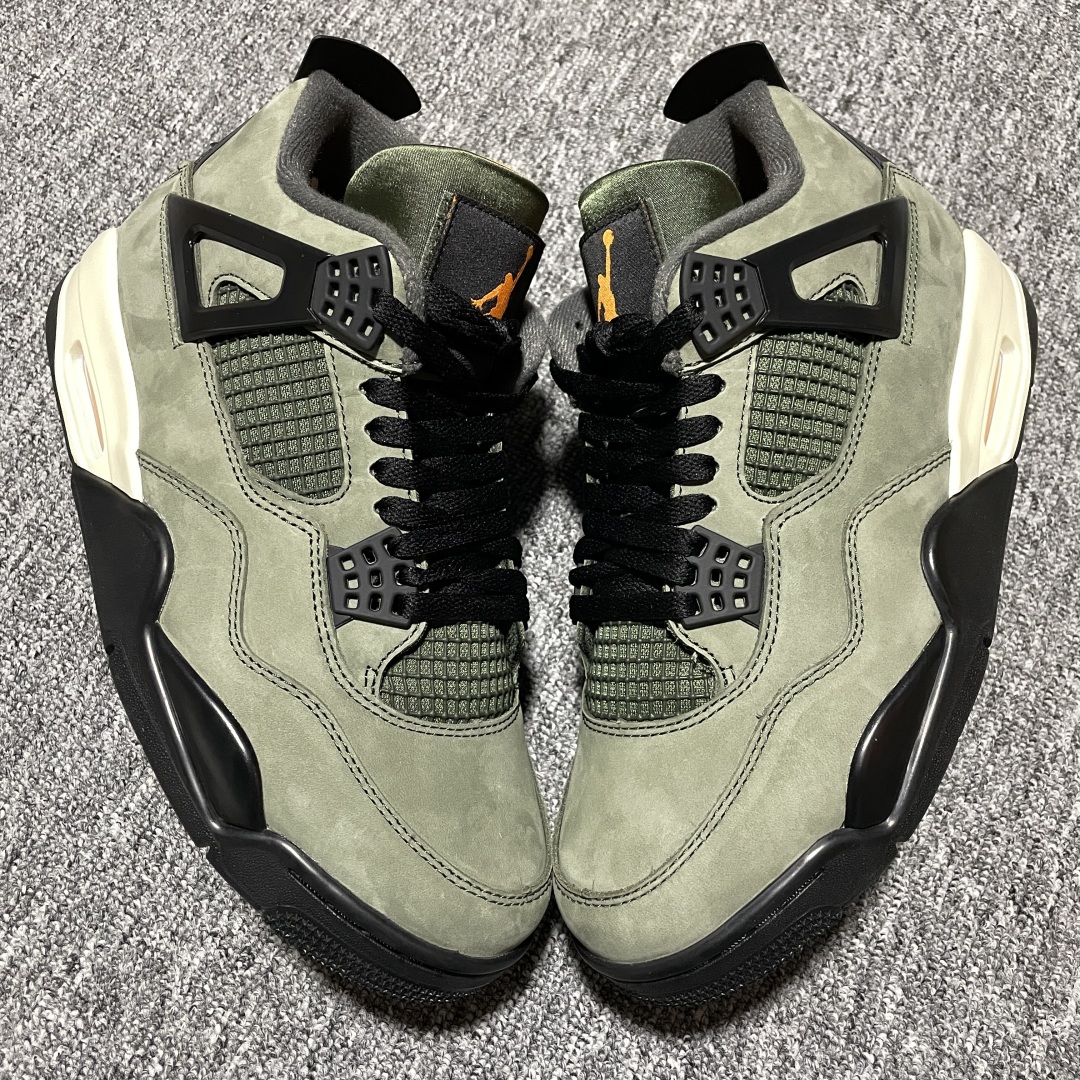  纯原 Undefeated x Air Jordan 4 OG AJ4乔4 五道杠联名款 文化篮球鞋 