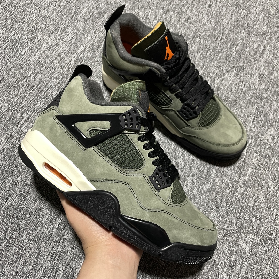  纯原 Undefeated x Air Jordan 4 OG AJ4乔4 五道杠联名款 文化篮球鞋 