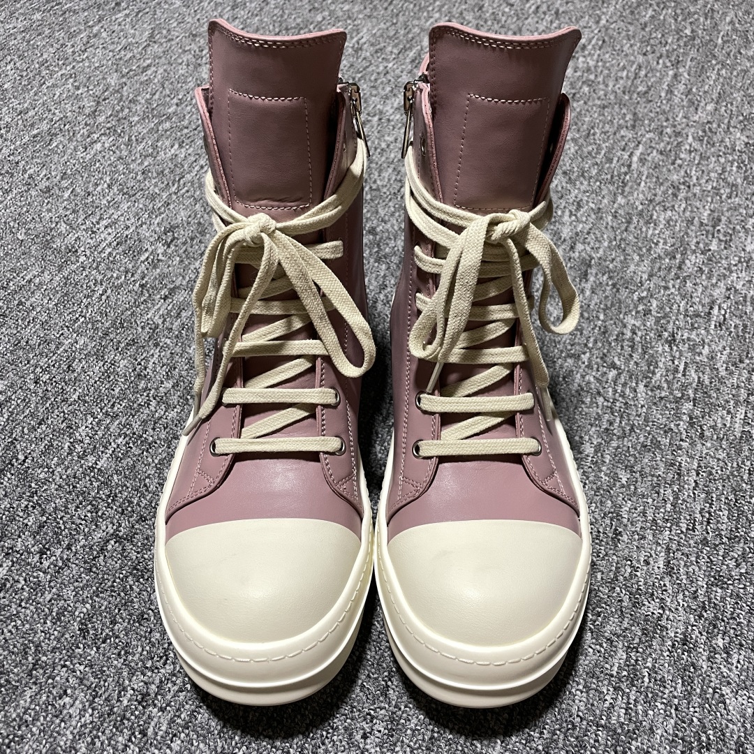  纯原 Rick Owens 瑞克 欧文斯 高街经典休闲鞋 配置天地盖硬实礼盒(附赠棉布托购物袋一个)升