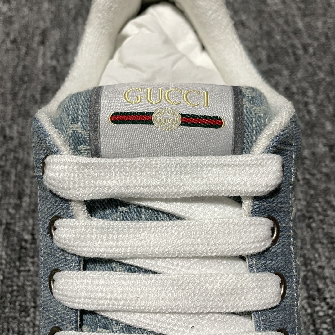  Gucci 古驰 Screener GG珐琅 复古老爹板鞋 海淘代购专供品质 正确楦型 正确固特异无胶