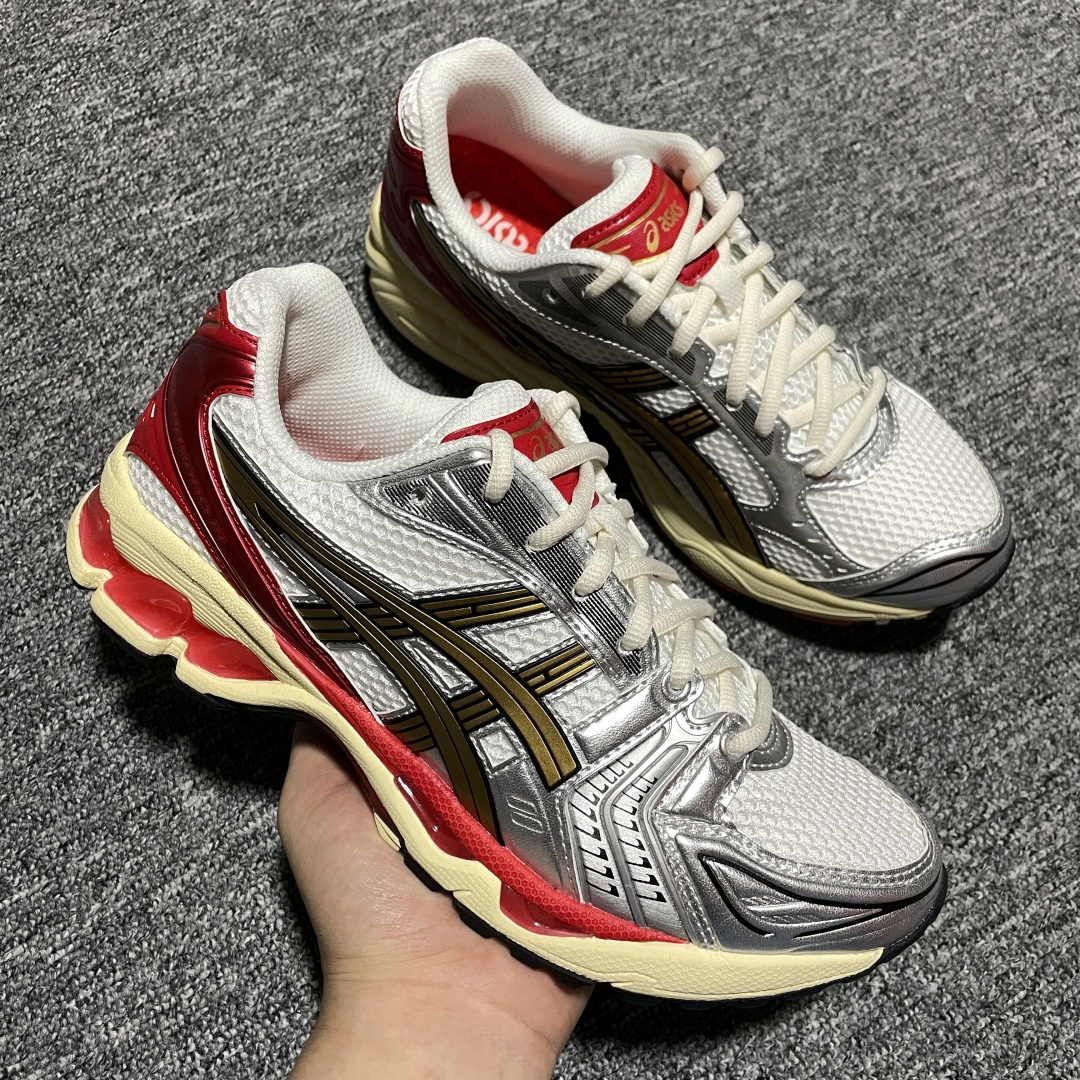  Asics 亚瑟士 GEL-Kayano 14 低帮运动休闲跑步鞋 1203A692-100 高端零售