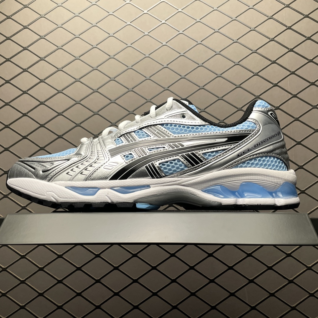  Asics 亚瑟士 GEL-Kayano 14 低帮运动休闲跑步鞋 1203A537-400 平台专供