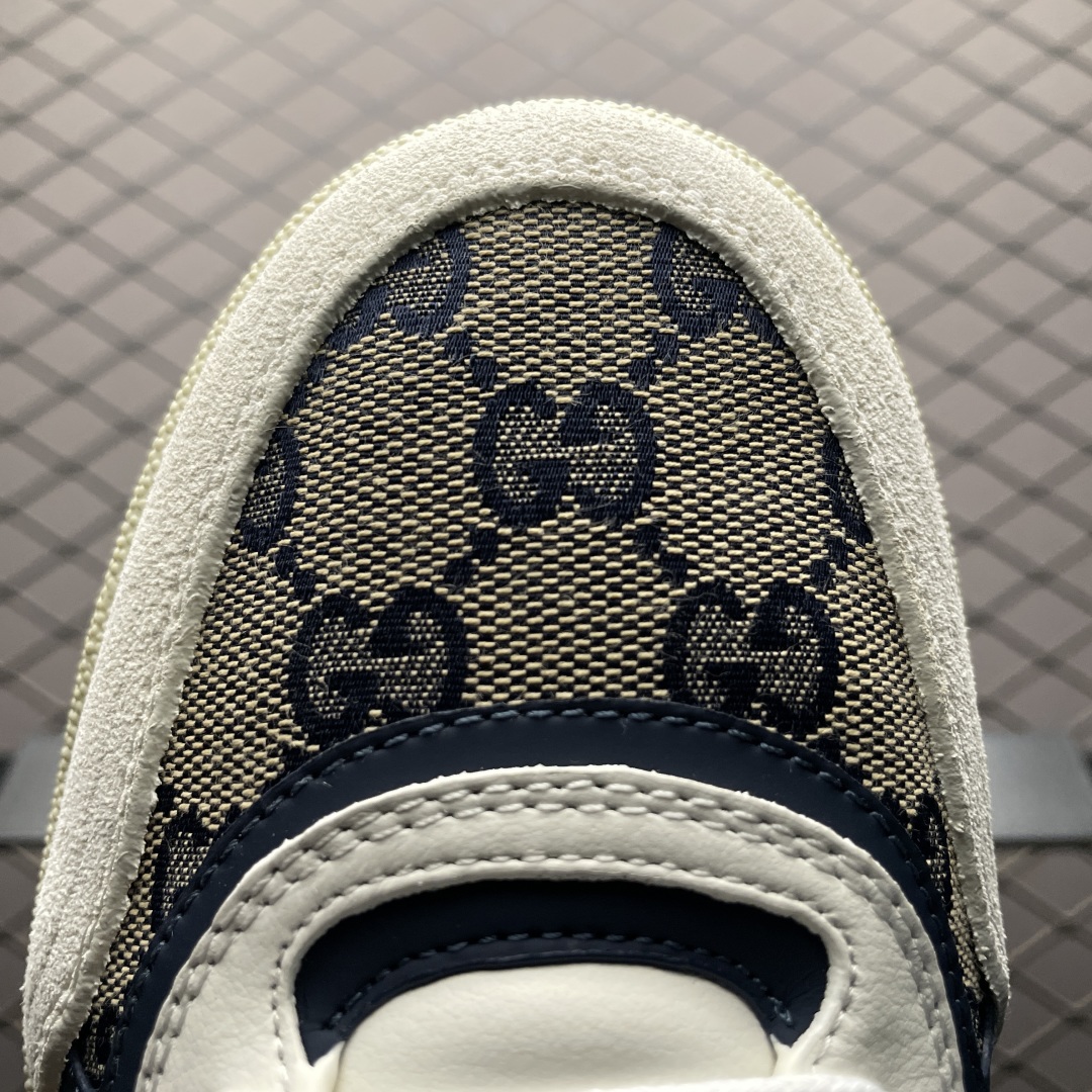  海淘专供 Gucci 古驰 RE-Web 春夏新款 复古休闲板鞋 海淘代购专供品质 正确楦型 配件齐全
