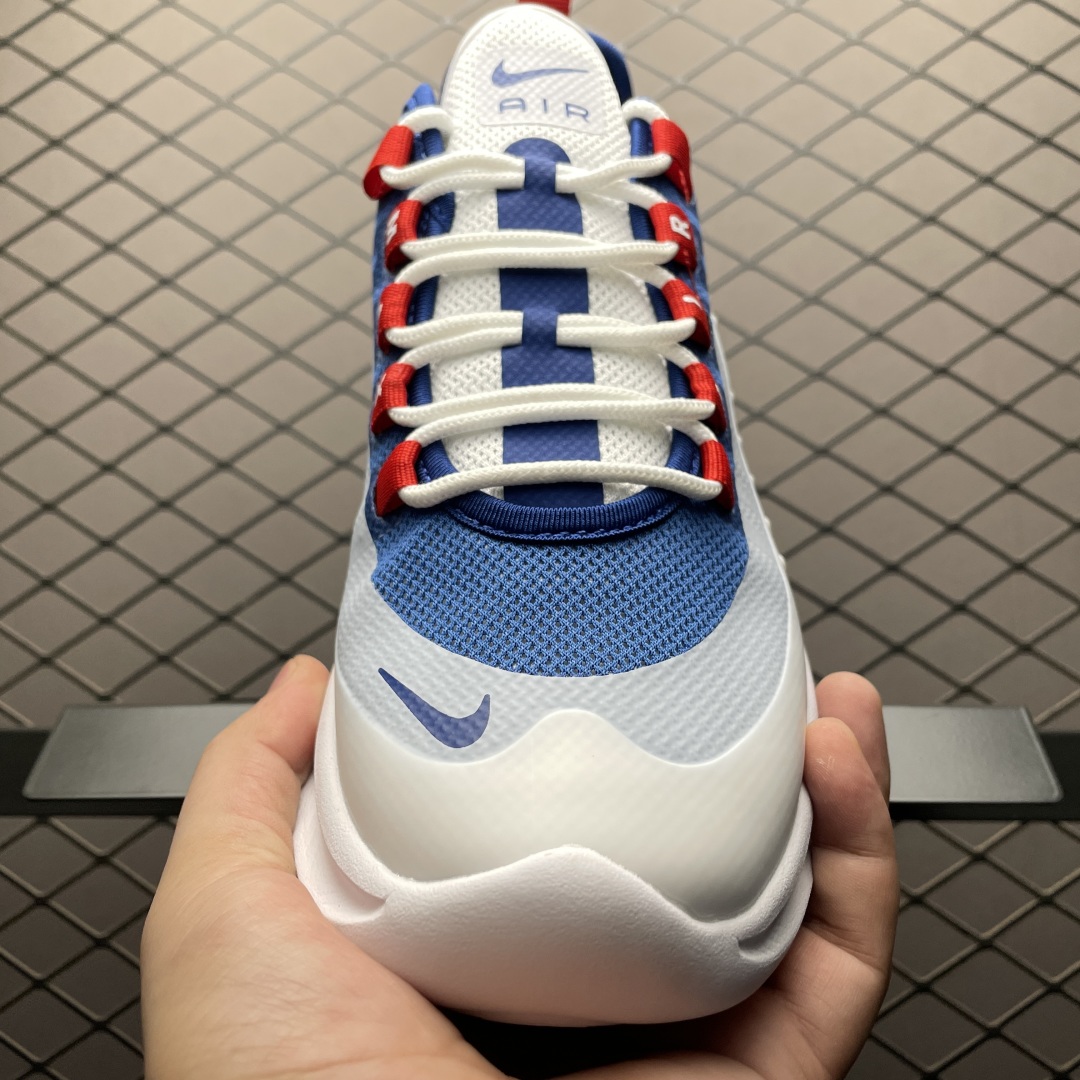 调价💰180 纯原 NK Air Max Axis 半掌气垫 简约百搭休闲运动鞋 AA2146-101 采用耐用的免缝合鞋面 能清晰的看出Air Max 98 的线条视觉元素 外观非常时尚 尺码:36 36.5 37.5 38 38.5 39 40 40.5 41 42 42.5 43 44 编号:23YEFF23