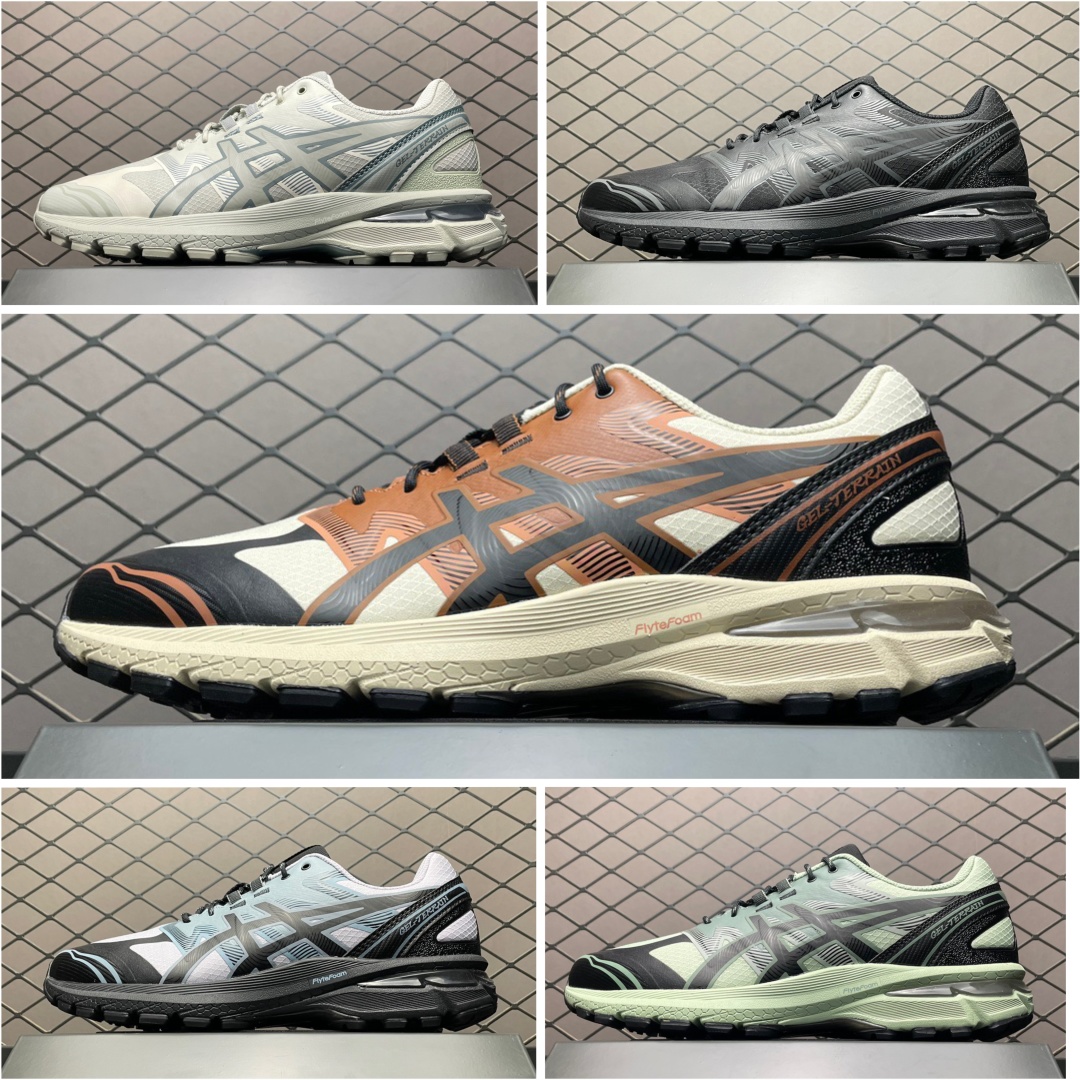   Asics 亚瑟士 GEL-Terrain 低帮运动休闲跑步鞋 平台专供品质 区别市面通货 尺码：4