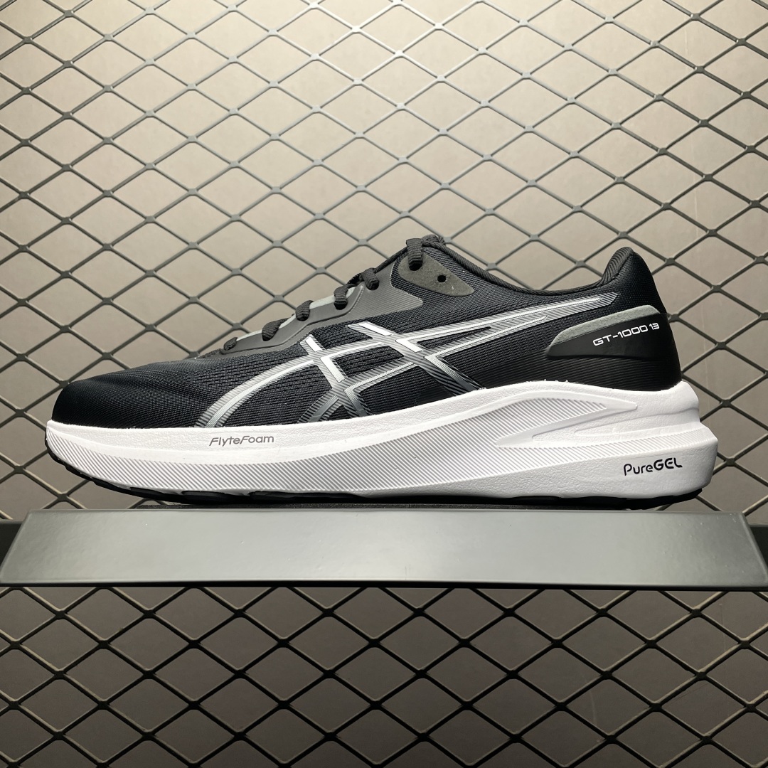   Asics 亚瑟士 GT-1000 13 低帮运动休闲跑步鞋 1011B858-003 平台专供品质