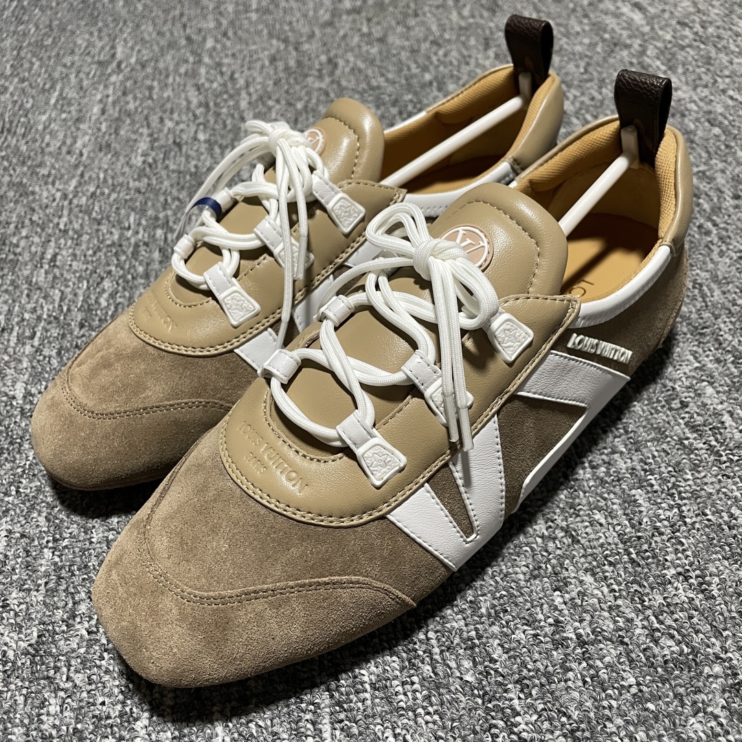  Louis Vuitton 春夏 Sneakerina LV 路易威登 系列运动鞋 德训鞋 平底鞋休