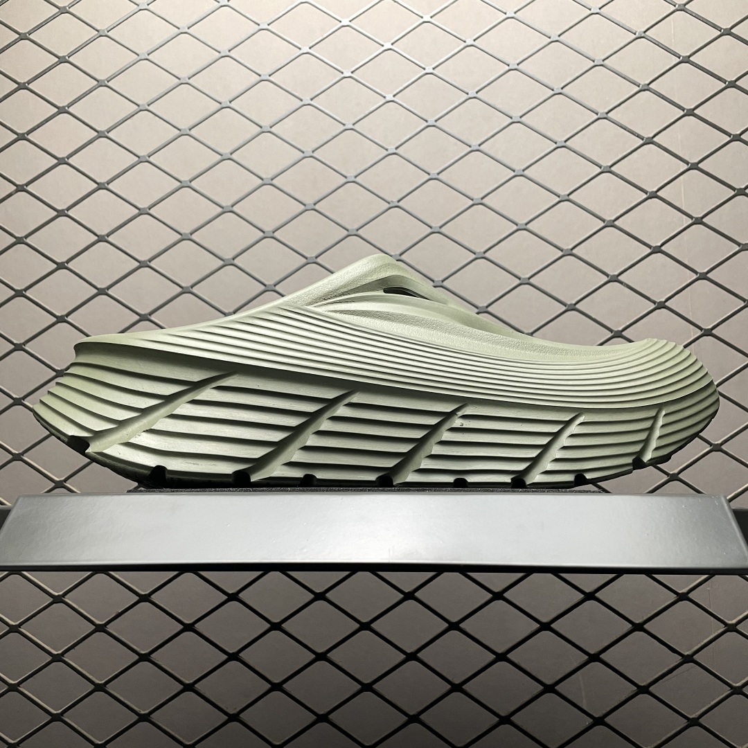   莞产原厂品质 HOKA ONE ONE ORA Recovery Mule 舒适休闲 超轻超弹力厚底
