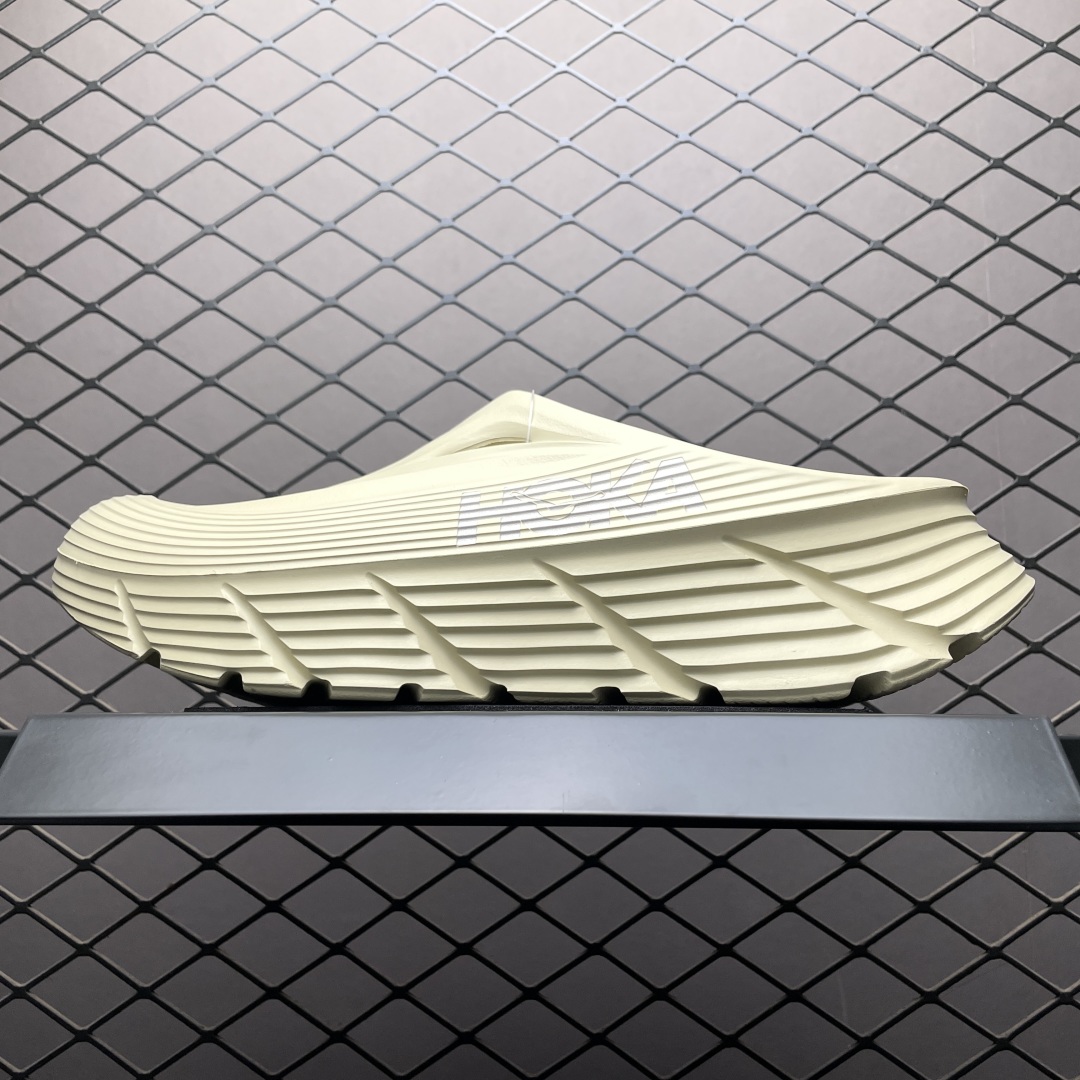   莞产原厂品质 HOKA ONE ONE ORA Recovery Mule 舒适休闲 超轻超弹力厚底