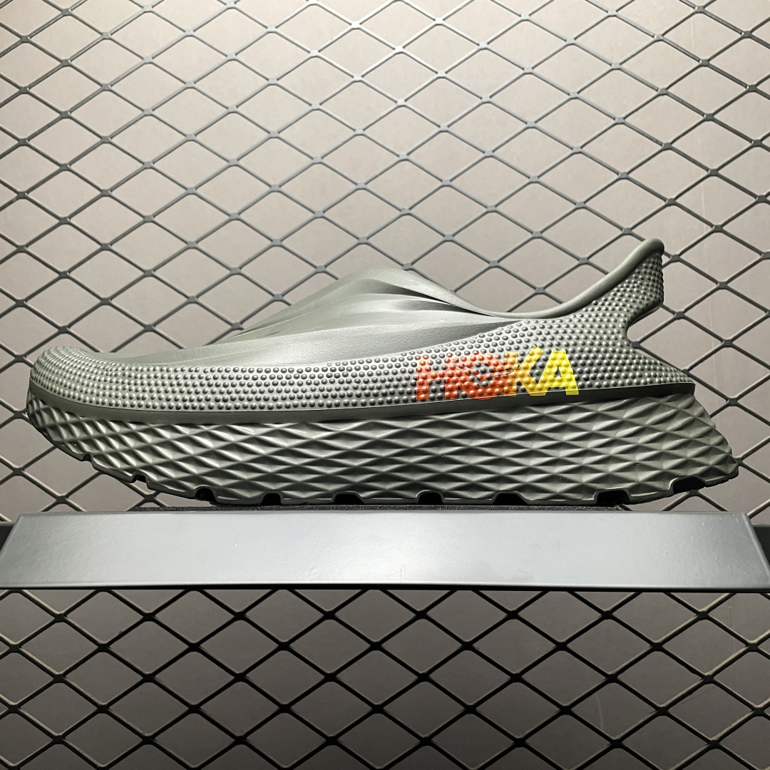   莞产原厂品质 HOKA ONE ONE 舒适休闲 超轻超弹力厚底轻量休闲凉鞋 包头拖鞋 洞洞鞋  原