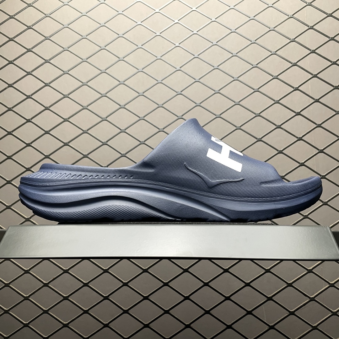   莞产原厂品质 HOKA ONE ONE ORA 舒适休闲 超轻超弹力厚底轻量休闲一字拖鞋 凉鞋 原版
