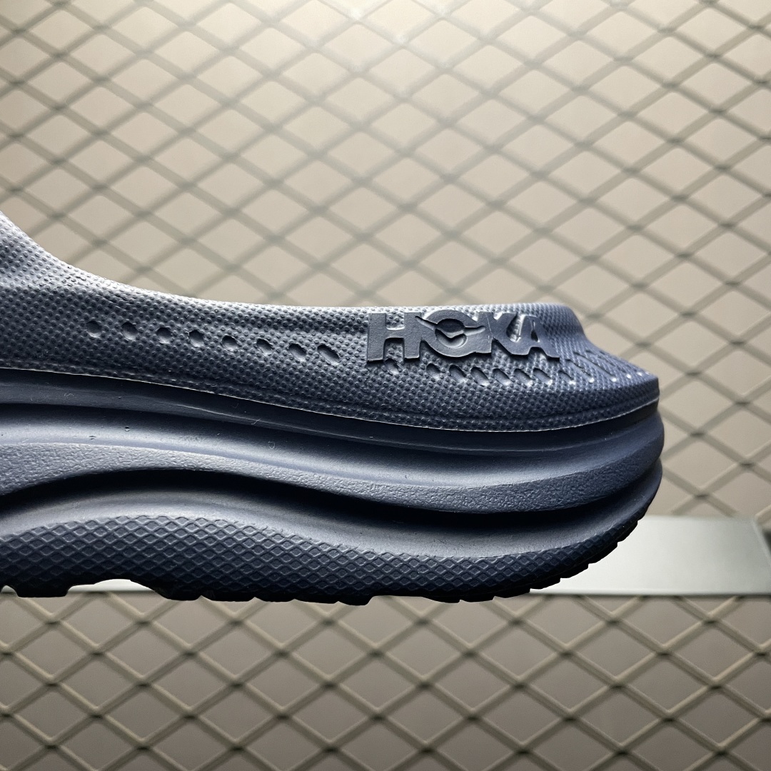   莞产原厂品质 HOKA ONE ONE ORA 舒适休闲 超轻超弹力厚底轻量休闲一字拖鞋 凉鞋 原版