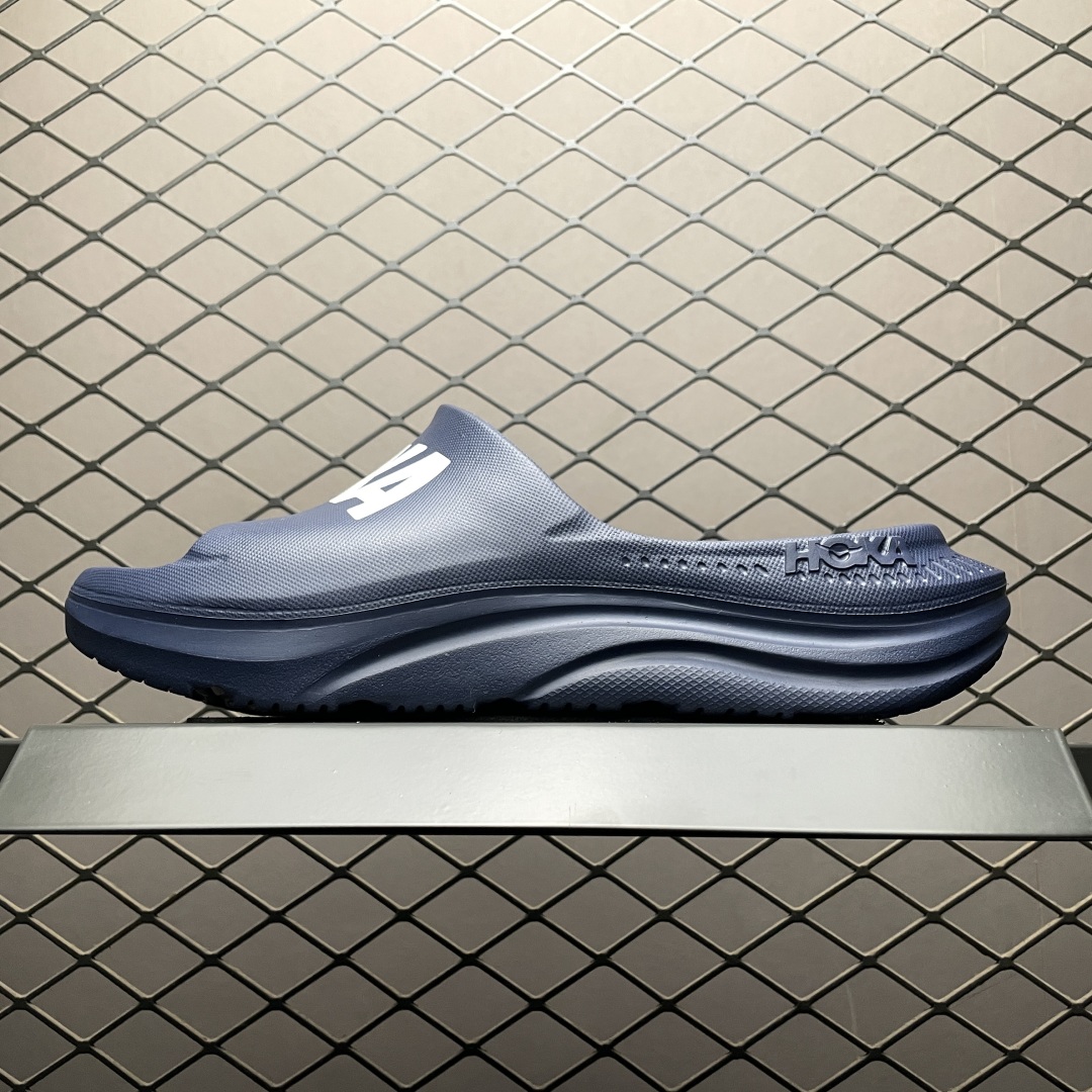   莞产原厂品质 HOKA ONE ONE ORA 舒适休闲 超轻超弹力厚底轻量休闲一字拖鞋 凉鞋 原版