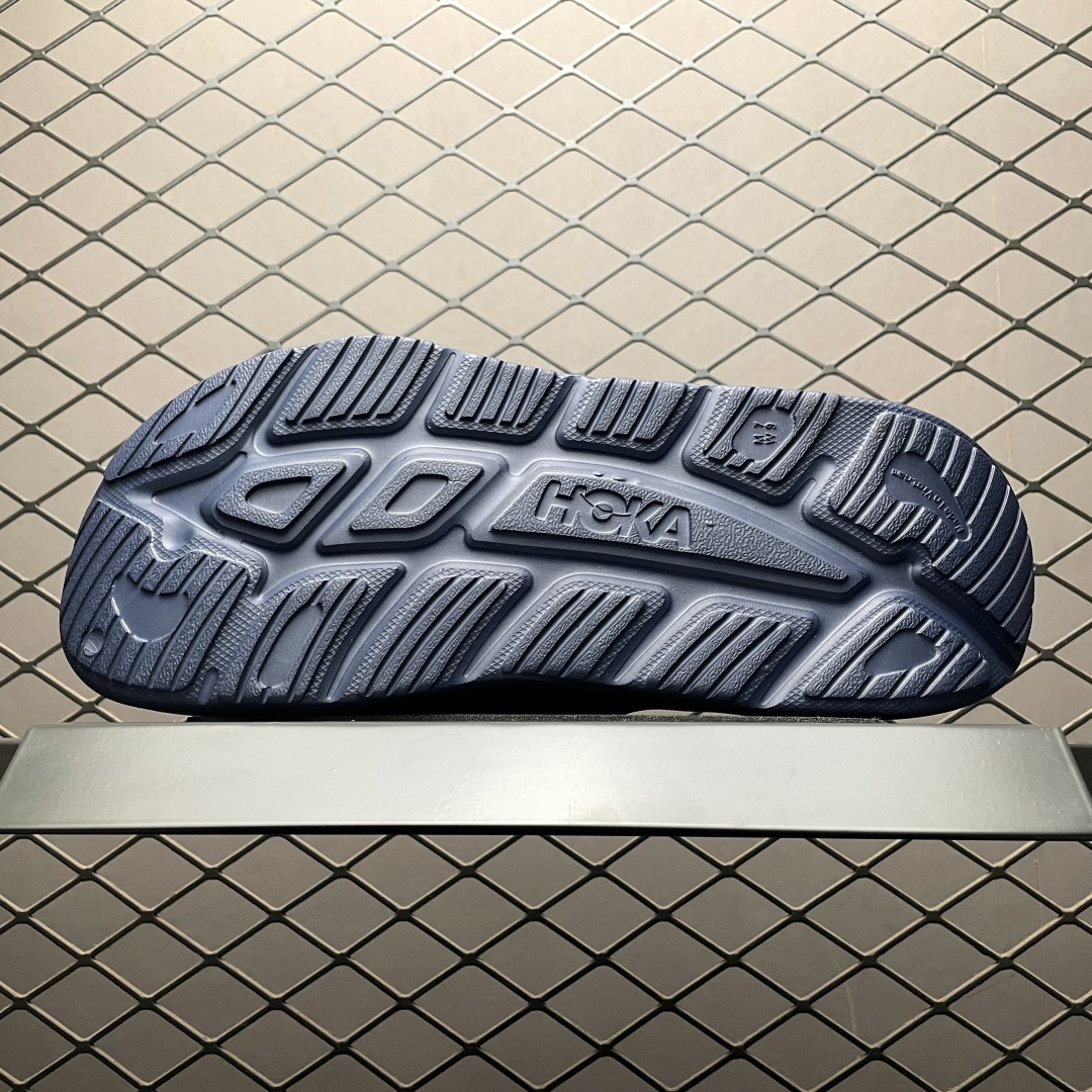   莞产原厂品质 HOKA ONE ONE ORA 舒适休闲 超轻超弹力厚底轻量休闲一字拖鞋 凉鞋 原版