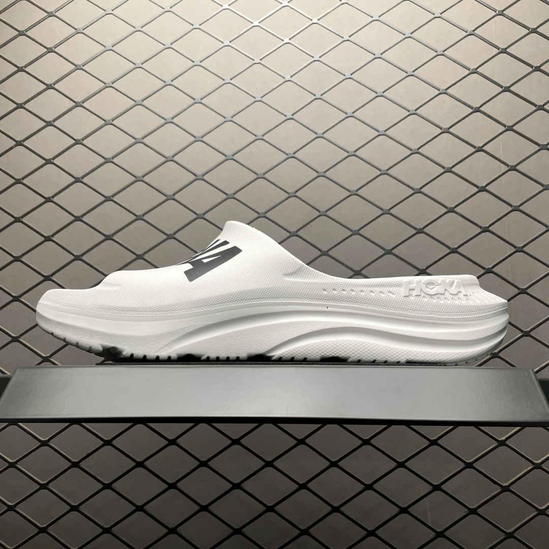   莞产原厂品质 HOKA ONE ONE ORA 舒适休闲 超轻超弹力厚底轻量休闲一字拖鞋 凉鞋 原版