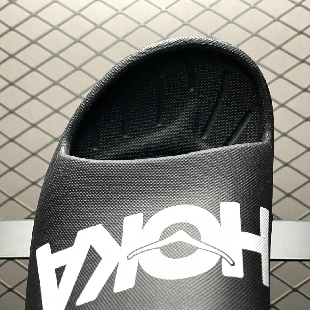   莞产原厂品质 HOKA ONE ONE ORA 舒适休闲 超轻超弹力厚底轻量休闲一字拖鞋 凉鞋 原版