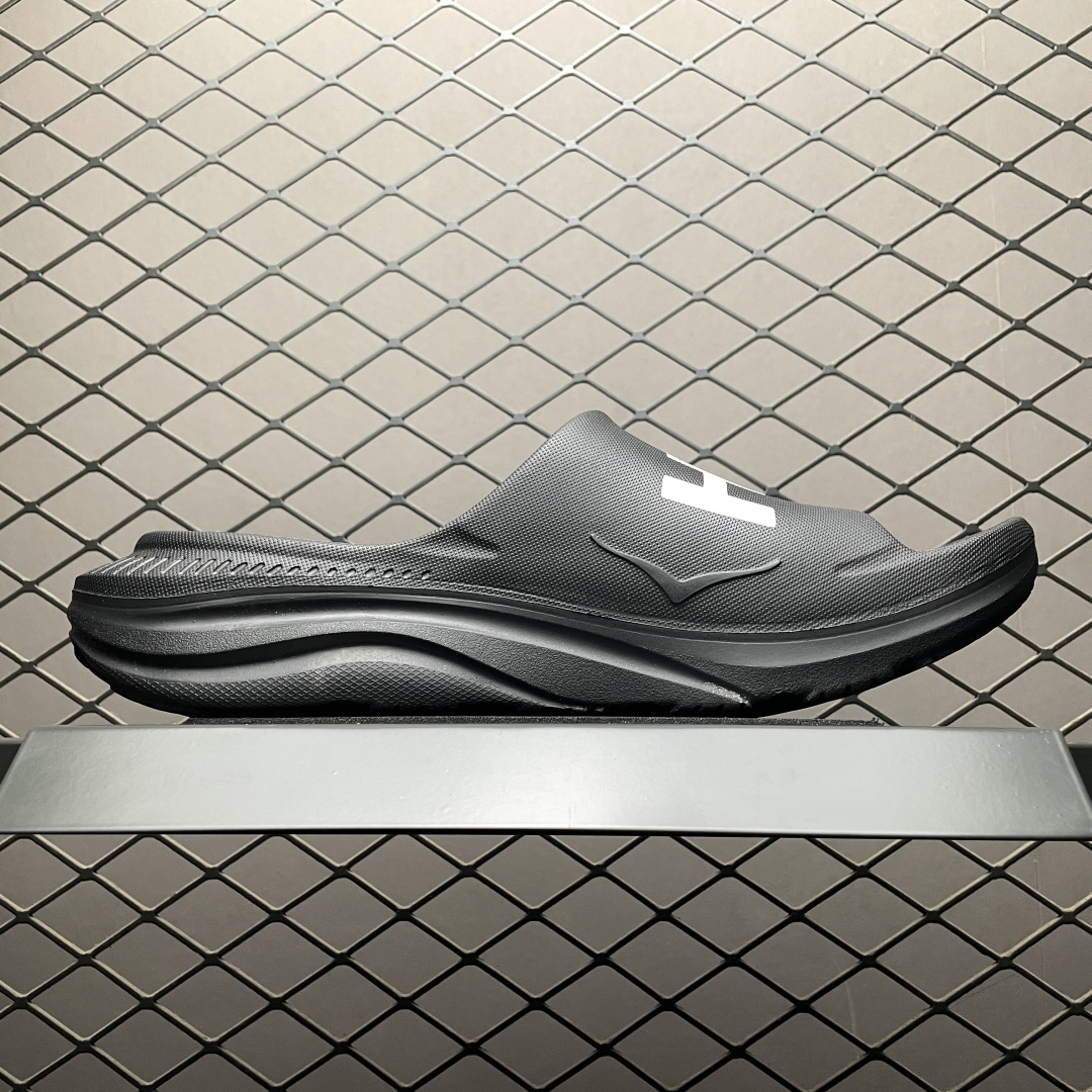   莞产原厂品质 HOKA ONE ONE ORA 舒适休闲 超轻超弹力厚底轻量休闲一字拖鞋 凉鞋 原版