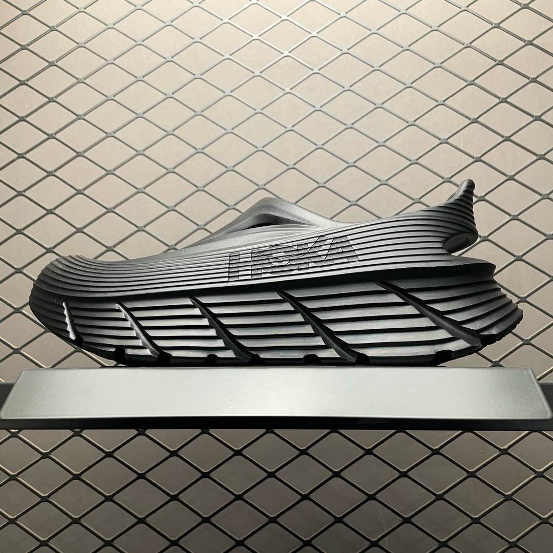   莞产原厂品质 HOKA ONE ONE ORA Recovery Mule 舒适休闲 超轻超弹力厚底