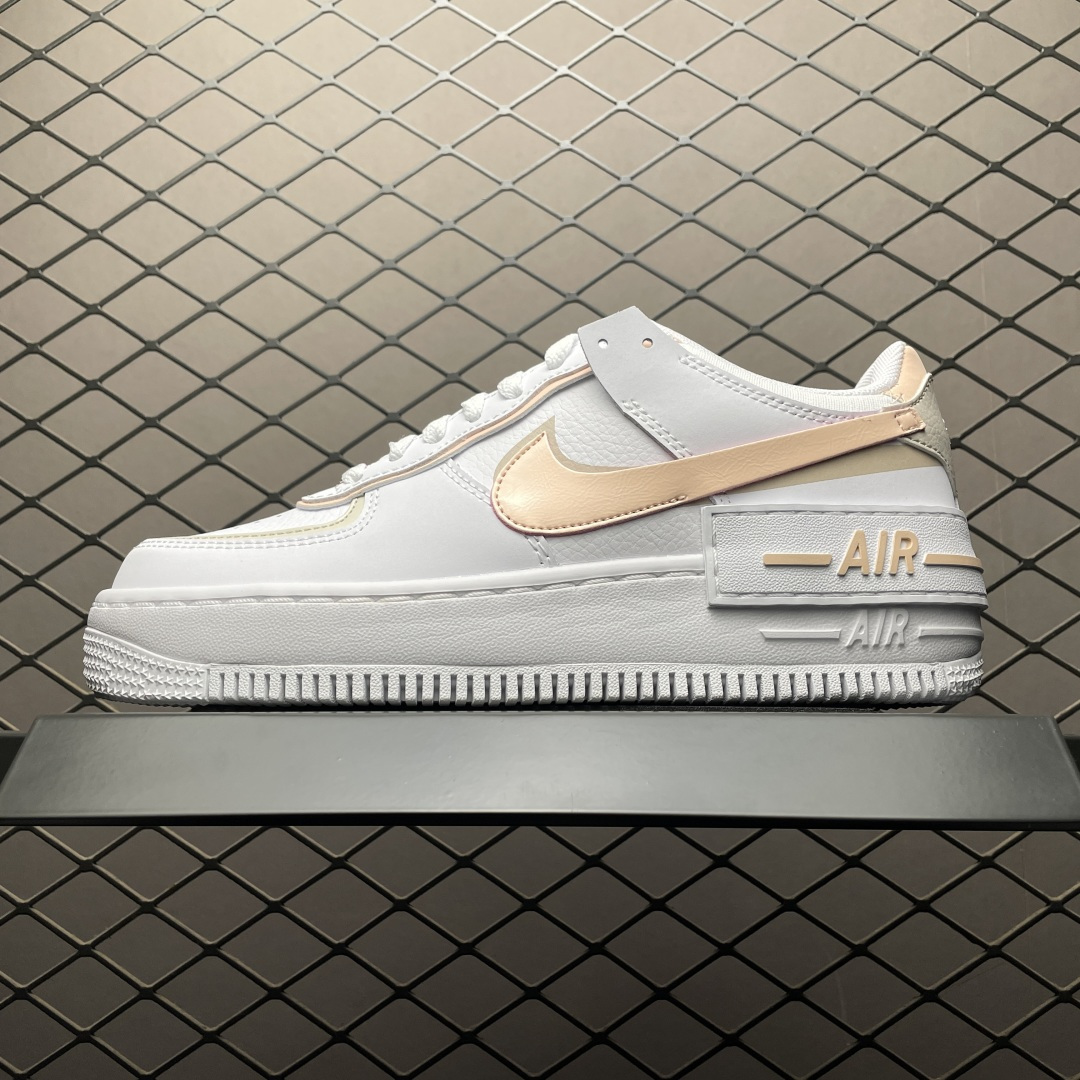 💰530 純原NK Air Force 1 Shadow 解構系列空軍一號低幫運動休閒板鞋 CI0919-121 尺碼：35.5 36 36.5 37.5 38 38.5 39 40 編號：23TDEF51
