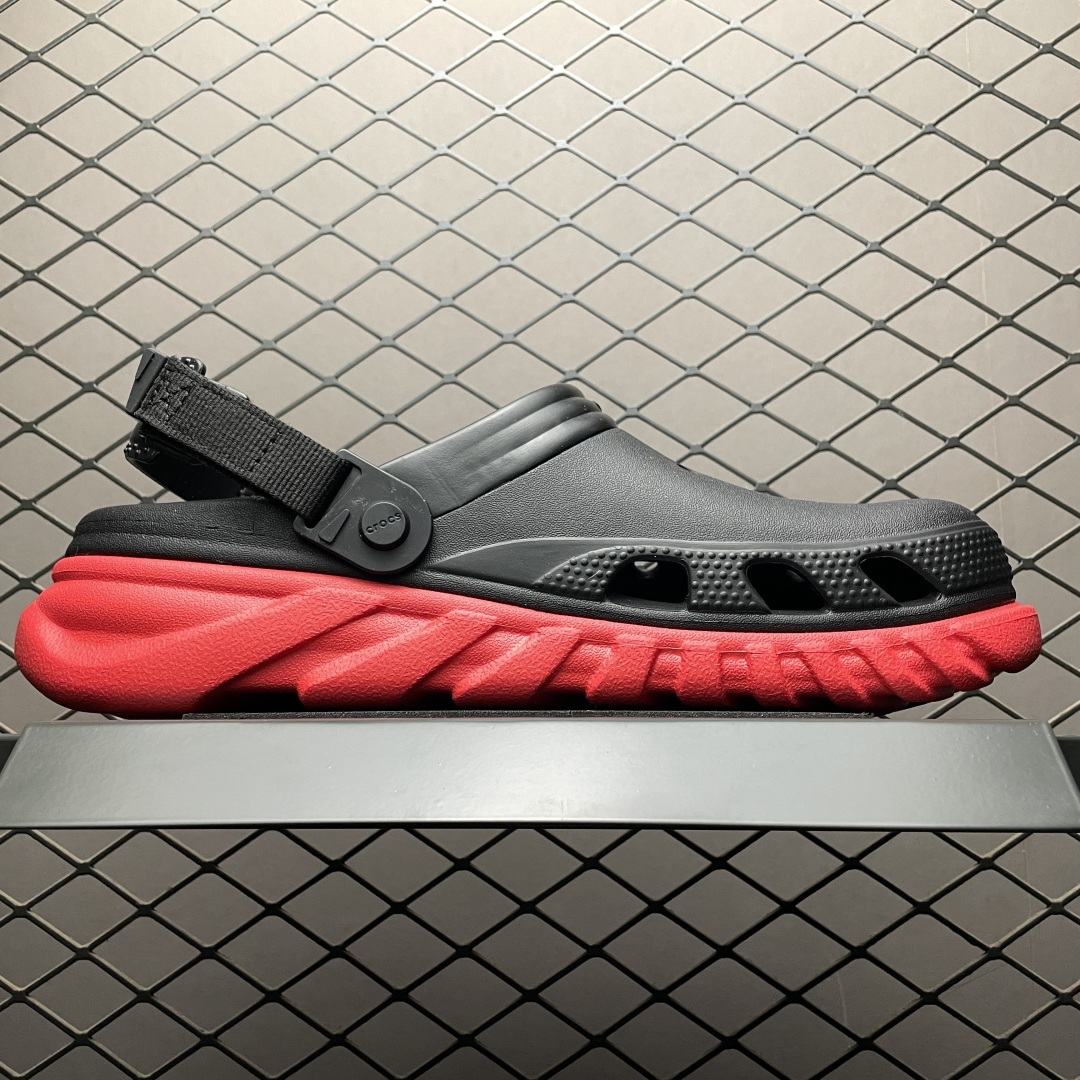  原厂品质 Crocs 卡骆驰 Duet Max Clog 涡轮系列 柔软舒适 沙滩鞋 拖鞋 凉鞋 洞洞