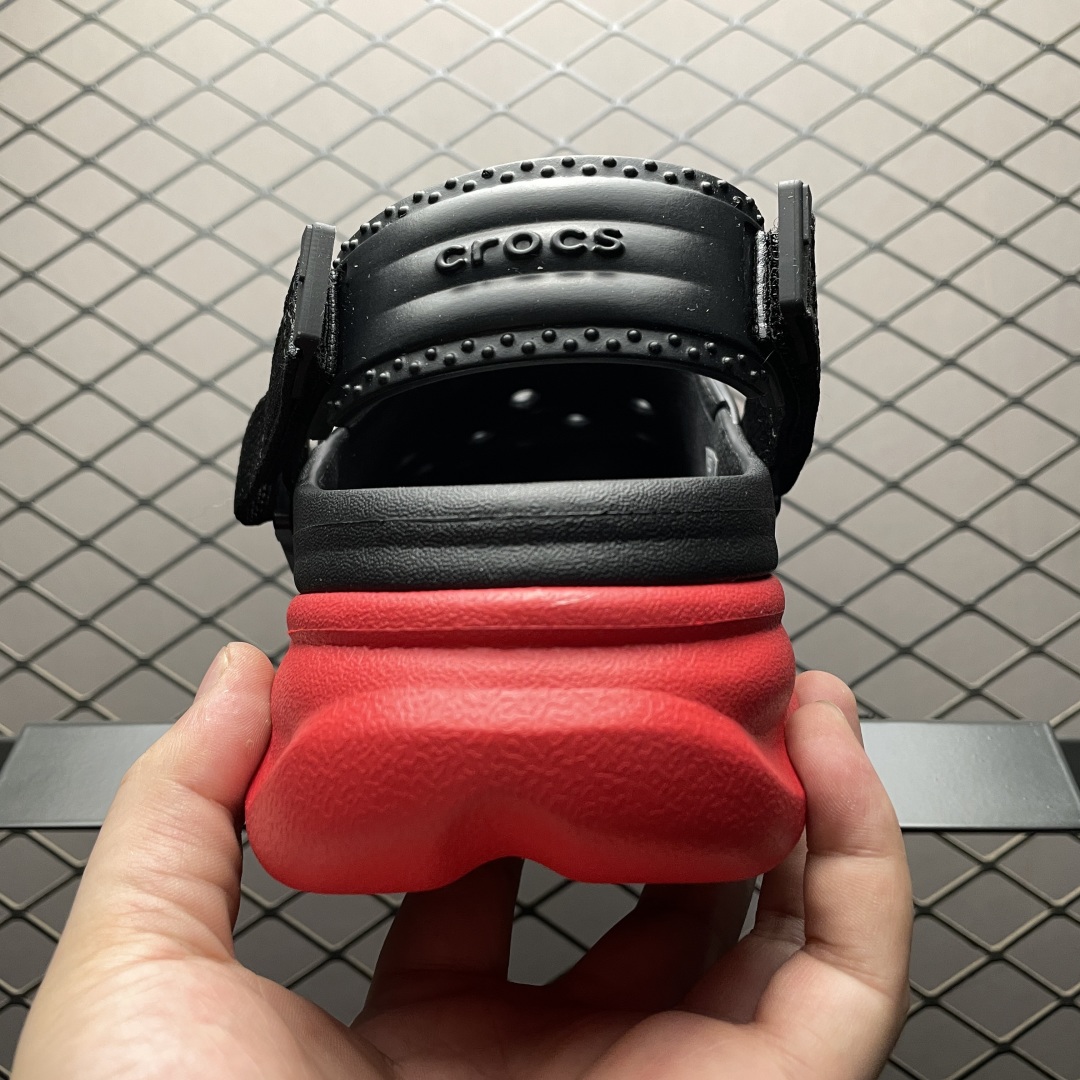  原厂品质 Crocs 卡骆驰 Duet Max Clog 涡轮系列 柔软舒适 沙滩鞋 拖鞋 凉鞋 洞洞
