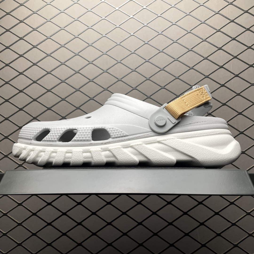  原厂品质 Crocs 卡骆驰 Duet Max Clog 涡轮系列 柔软舒适 沙滩鞋 拖鞋 凉鞋 洞洞