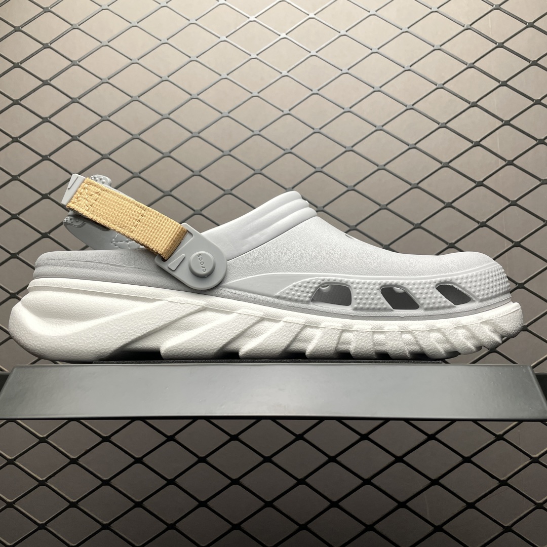  原厂品质 Crocs 卡骆驰 Duet Max Clog 涡轮系列 柔软舒适 沙滩鞋 拖鞋 凉鞋 洞洞