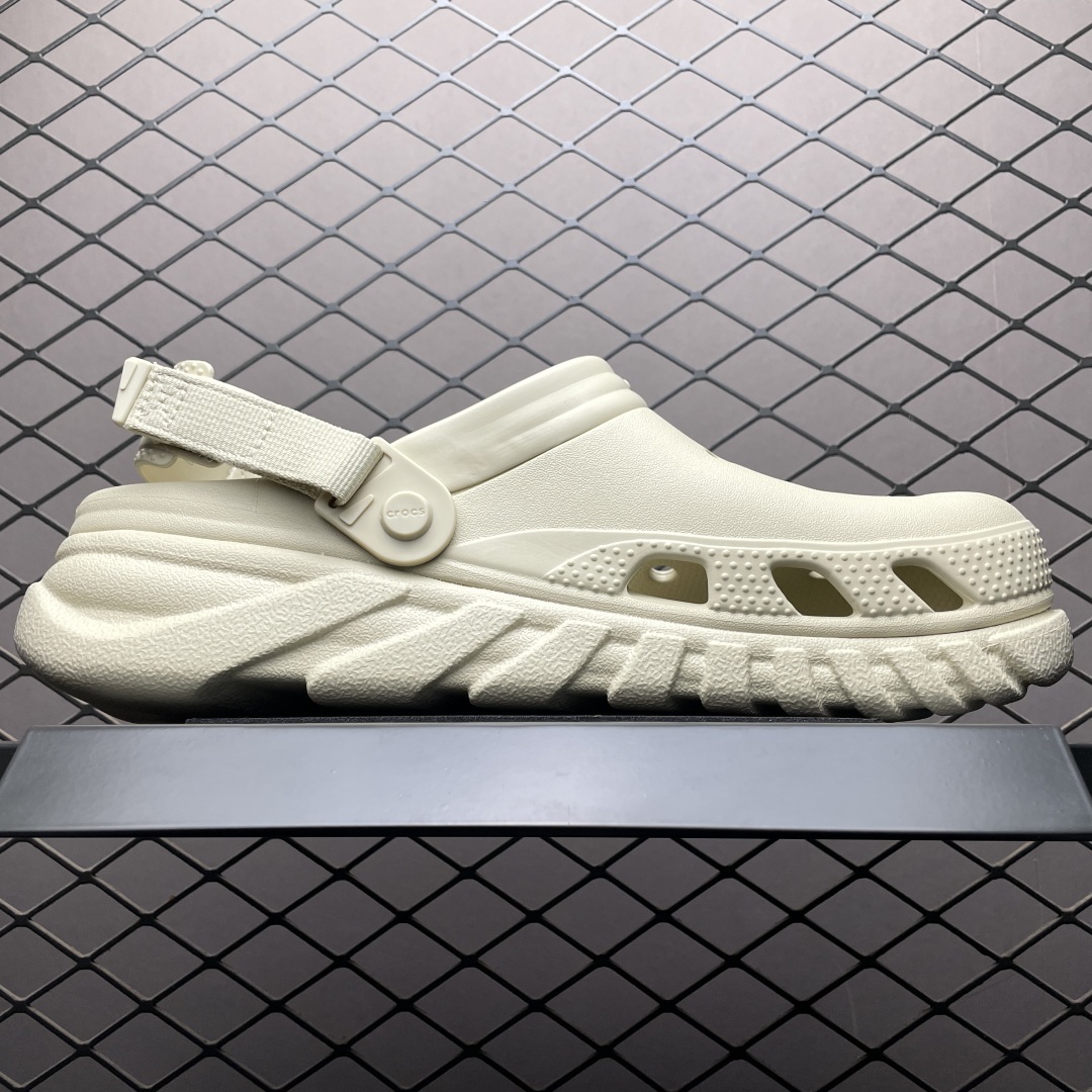 原厂品质 Crocs 卡骆驰 Duet Max Clog 涡轮系列 柔软舒适 沙滩鞋 拖鞋 凉鞋 洞洞