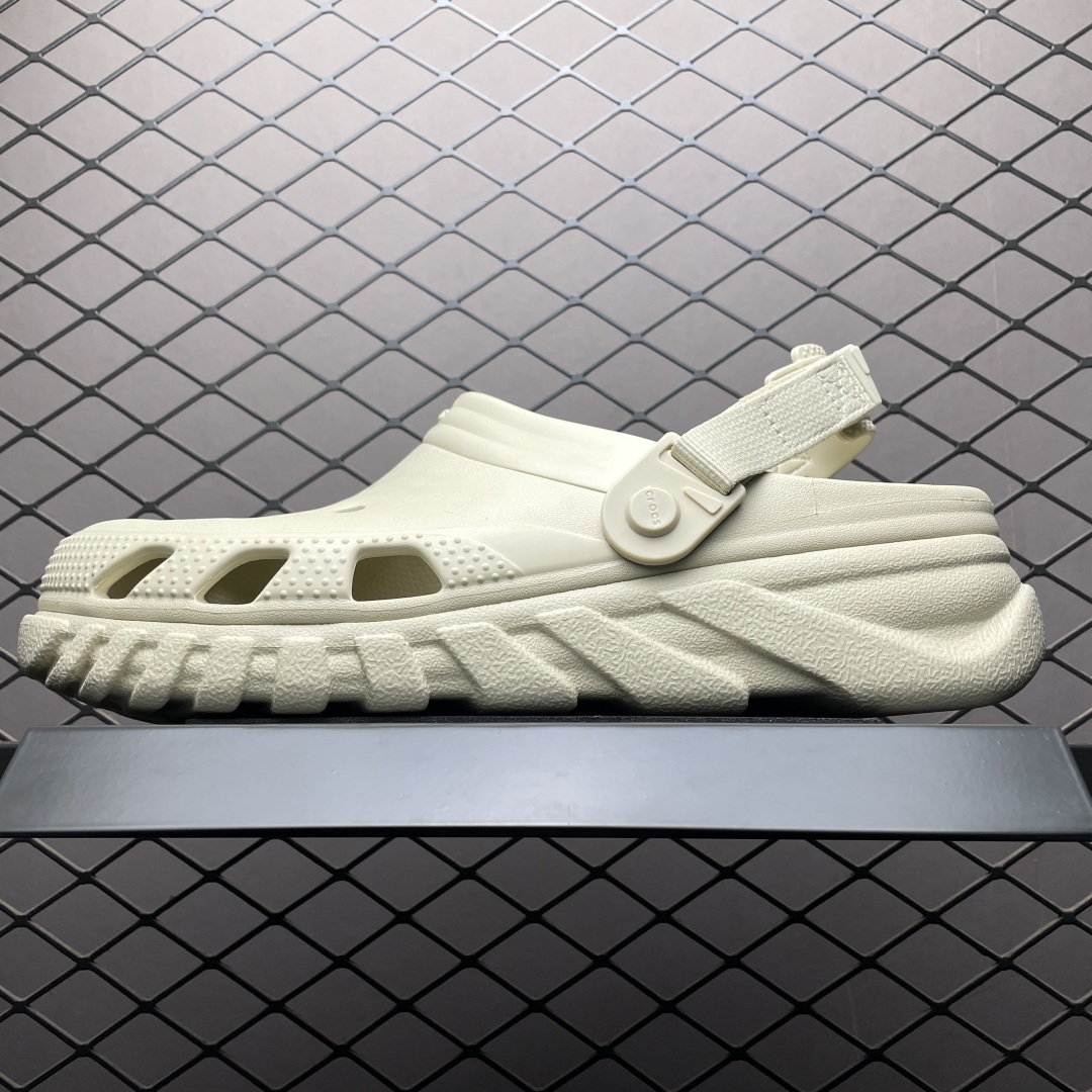 原厂品质 Crocs 卡骆驰 Duet Max Clog 涡轮系列 柔软舒适 沙滩鞋 拖鞋 凉鞋 洞洞