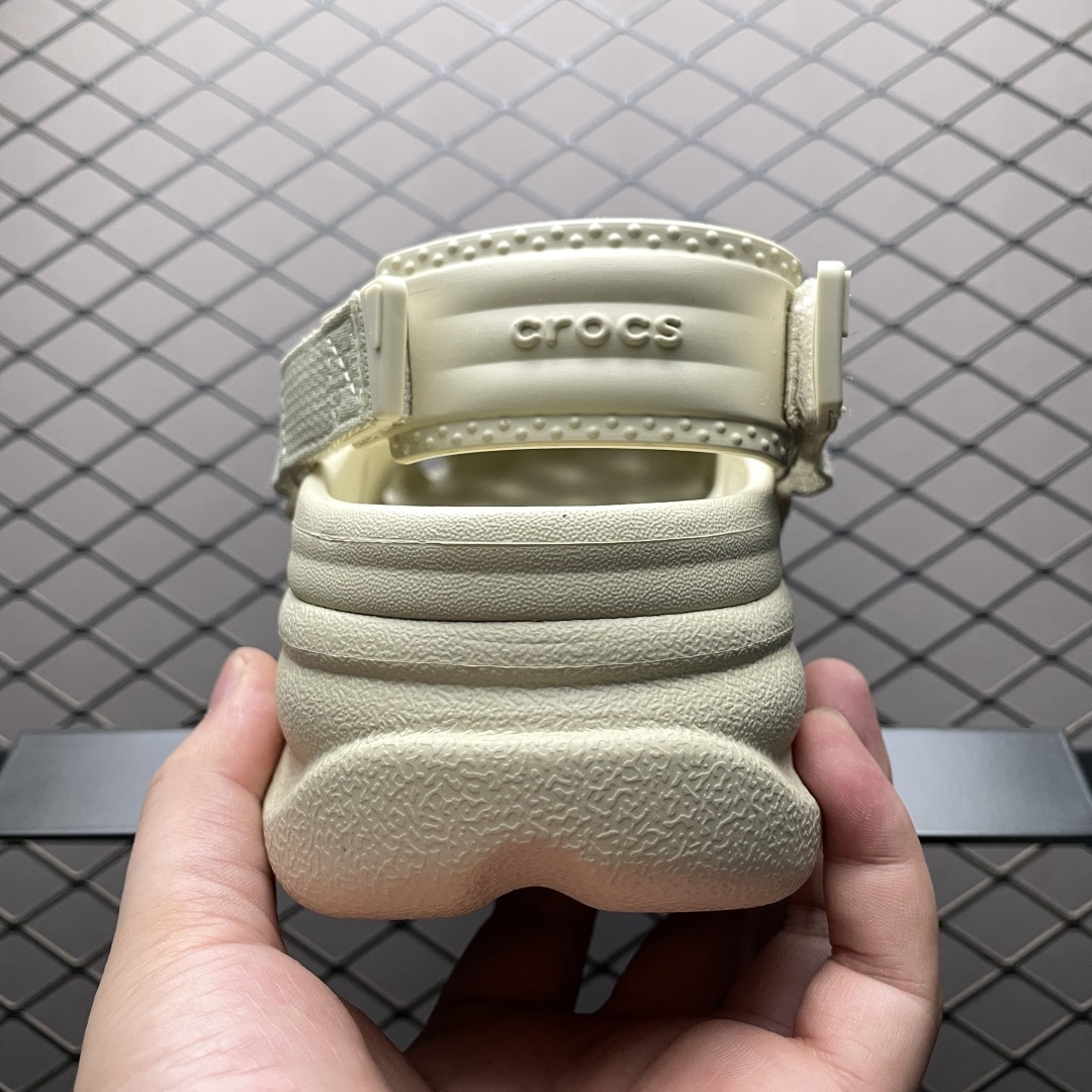 原厂品质 Crocs 卡骆驰 Duet Max Clog 涡轮系列 柔软舒适 沙滩鞋 拖鞋 凉鞋 洞洞