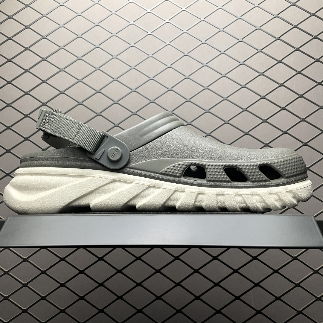  原厂品质 Crocs 卡骆驰 Duet Max Clog 涡轮系列 柔软舒适 沙滩鞋 拖鞋 凉鞋 洞洞
