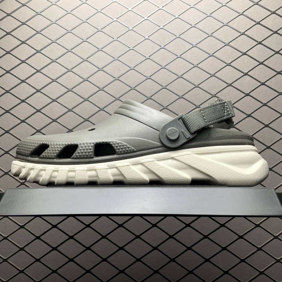  原厂品质 Crocs 卡骆驰 Duet Max Clog 涡轮系列 柔软舒适 沙滩鞋 拖鞋 凉鞋 洞洞